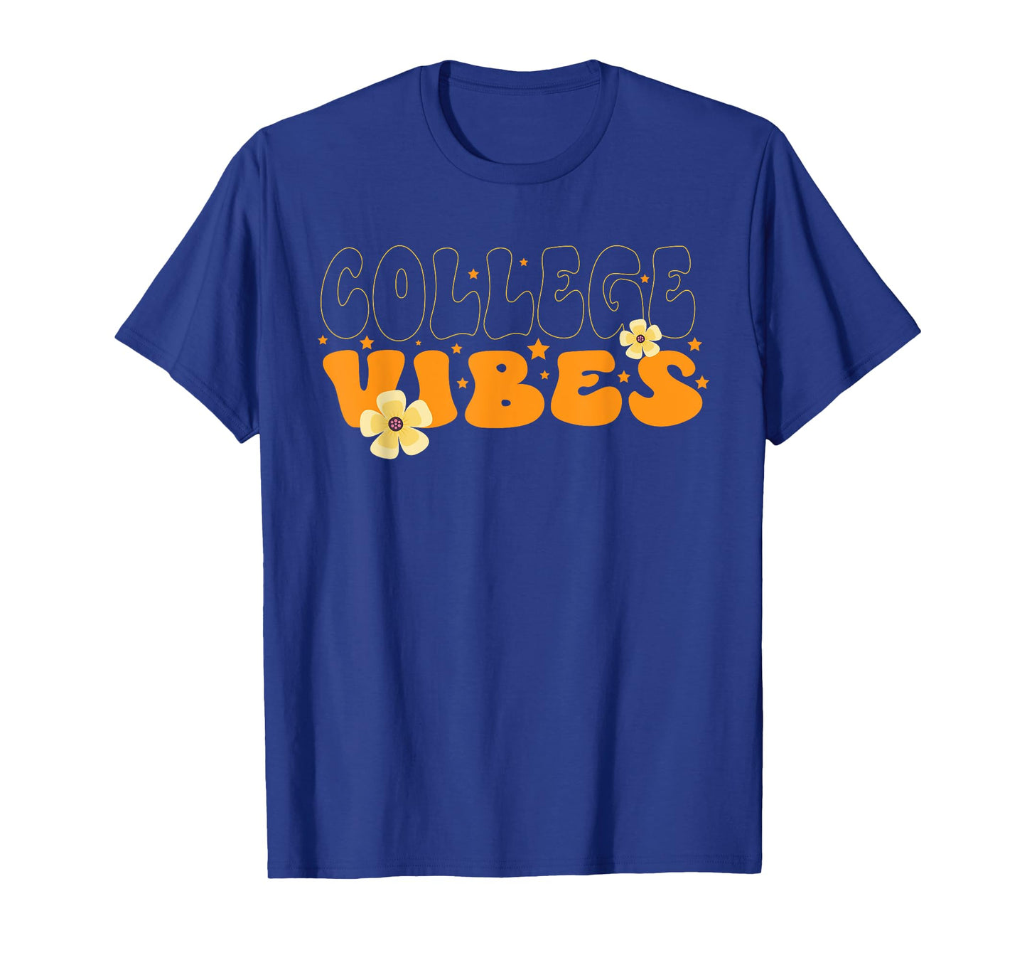 College Vibes College Team Retro 1st Day of School T-Shirt T-Shirt