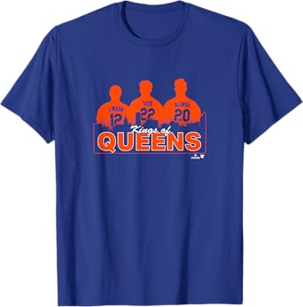 Lindor, Soto, & Alonso - Kings of Queens - New York Baseball T-Shirt