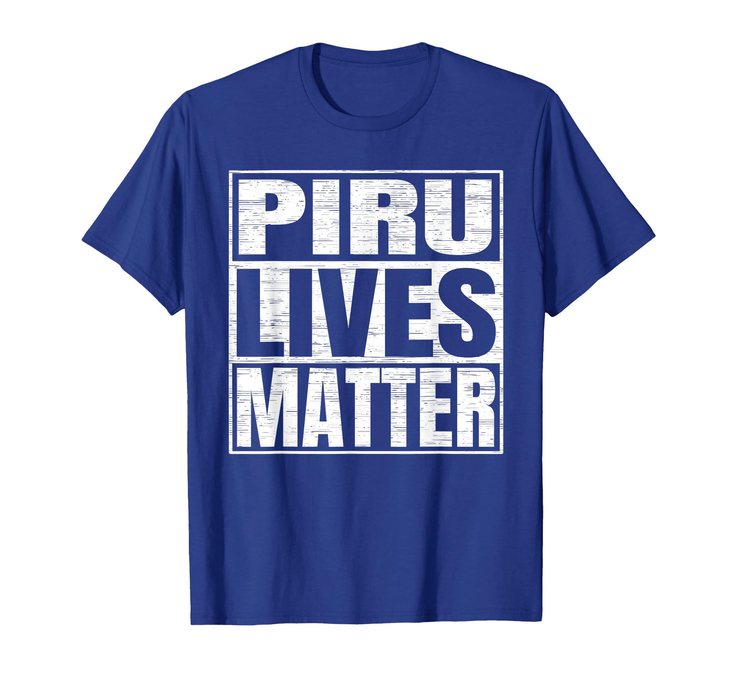 Piru Lives Matter Bloods Gang Hip-Hop Gangster T-Shirt