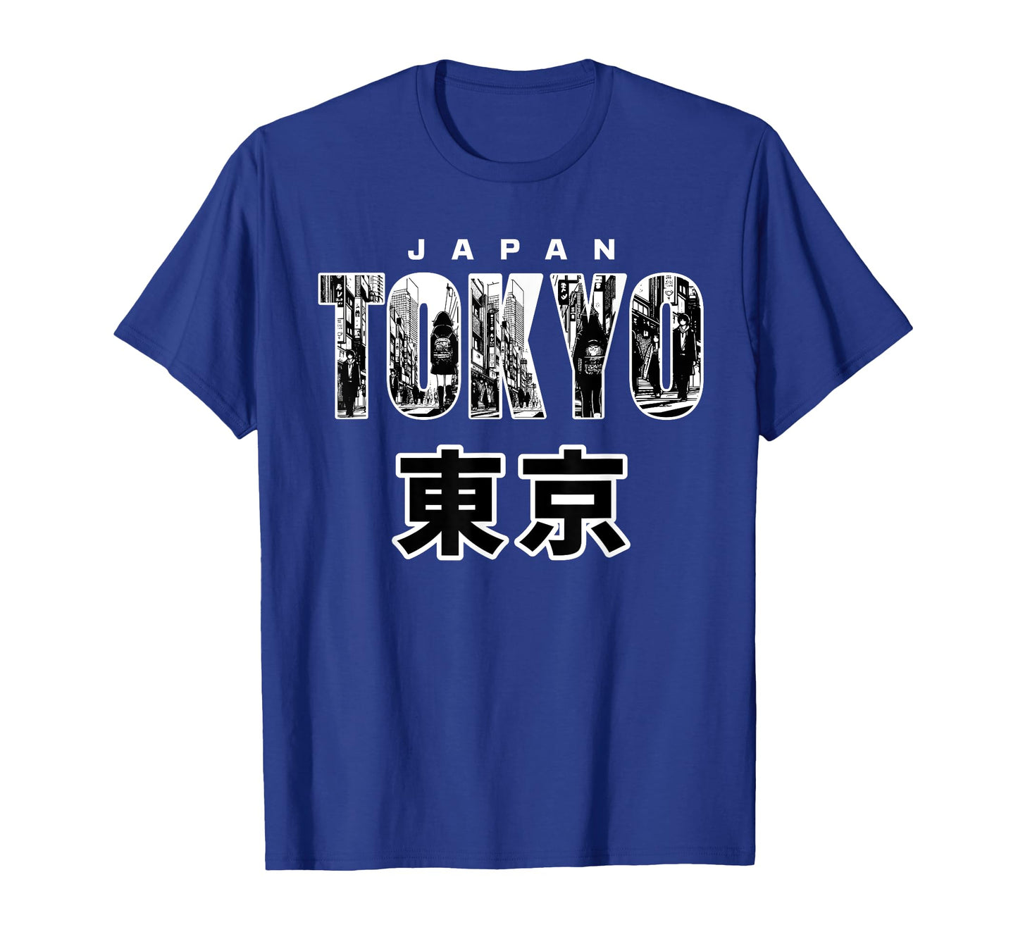 Tokyo Japan Cityscape Graphic Tee Urban Street Art Design T-Shirt