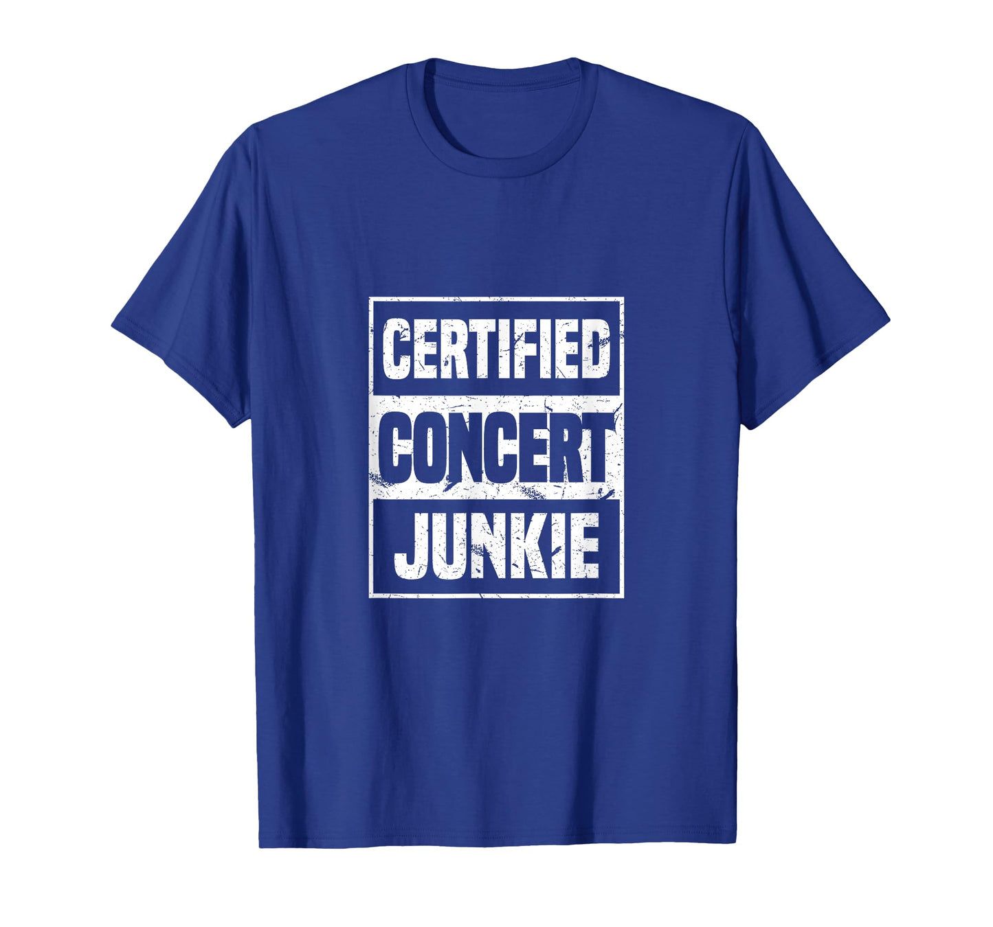 Certified Concert Junkie | Concert Outfit Pop Music Fan T-Shirt