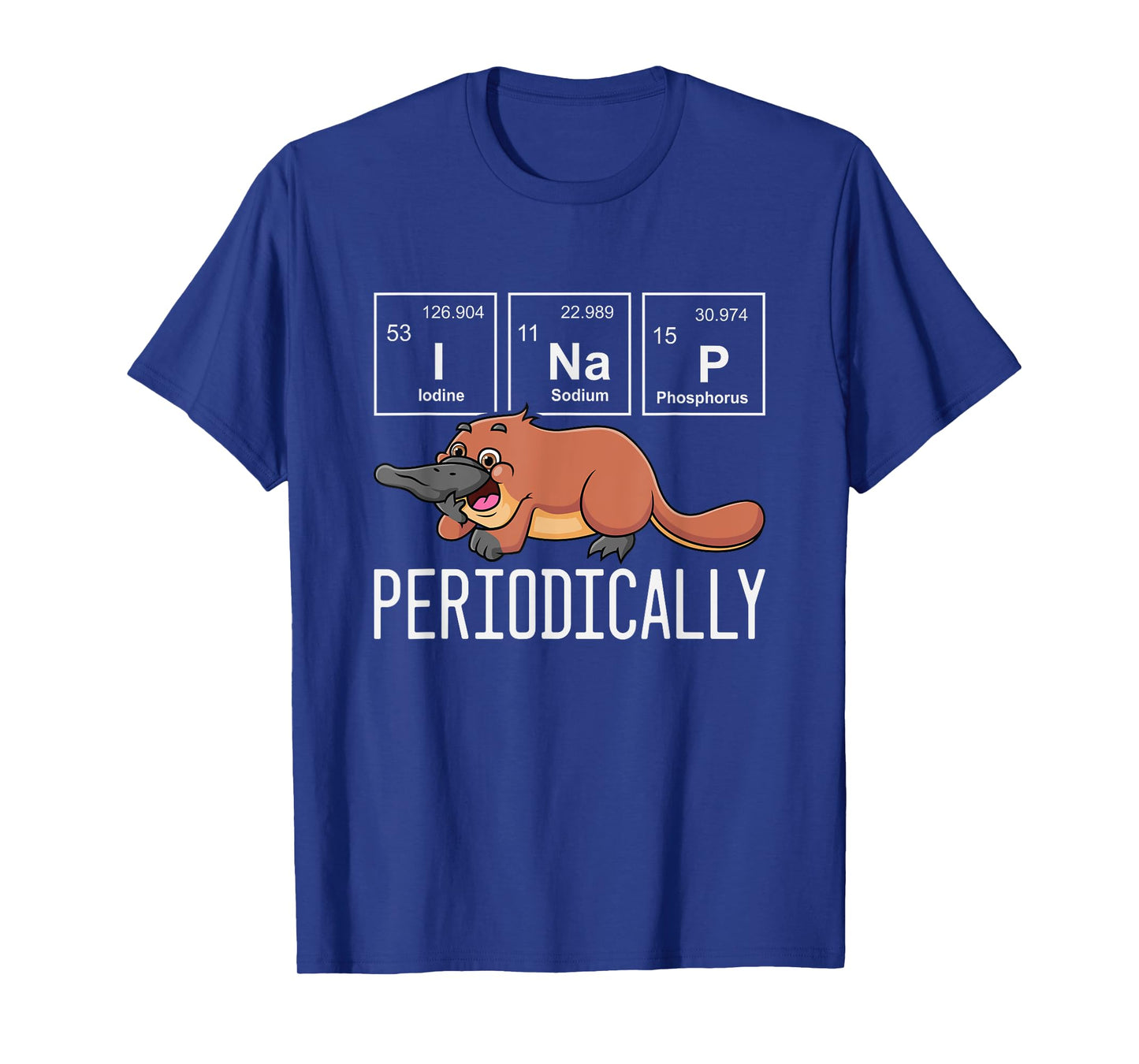 Platypus Nap Zookeeper Funny Lazy Biologist Animal Lover T-Shirt