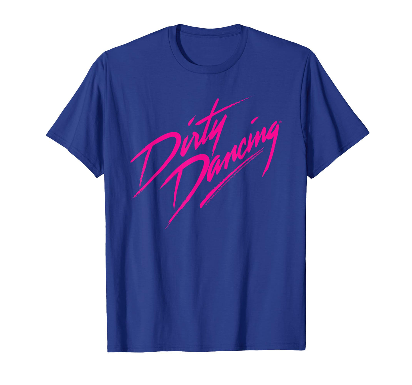 Dirty Dancing Classic Hot Pink Text Movie Logo T-Shirt