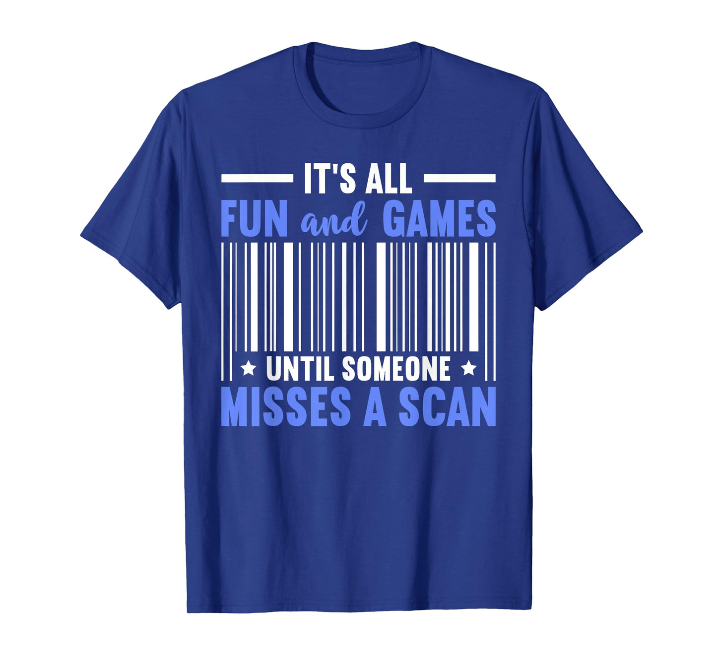 Misses A Scan Postal Worker Mailman Funny Mail Carrier T-Shirt