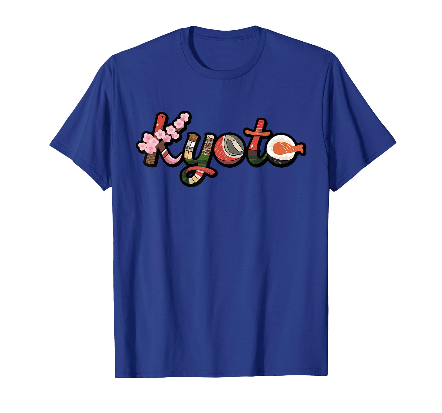 Kyoto Japan Sushi Travel Cherry Blossom Japanese T-Shirt