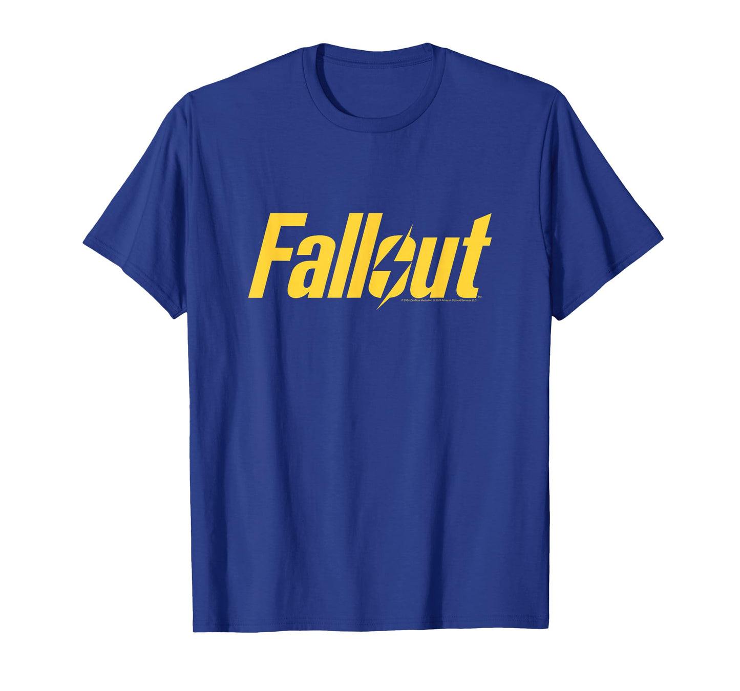 Fallout TV Series Yellow Lightning Logo T-Shirt