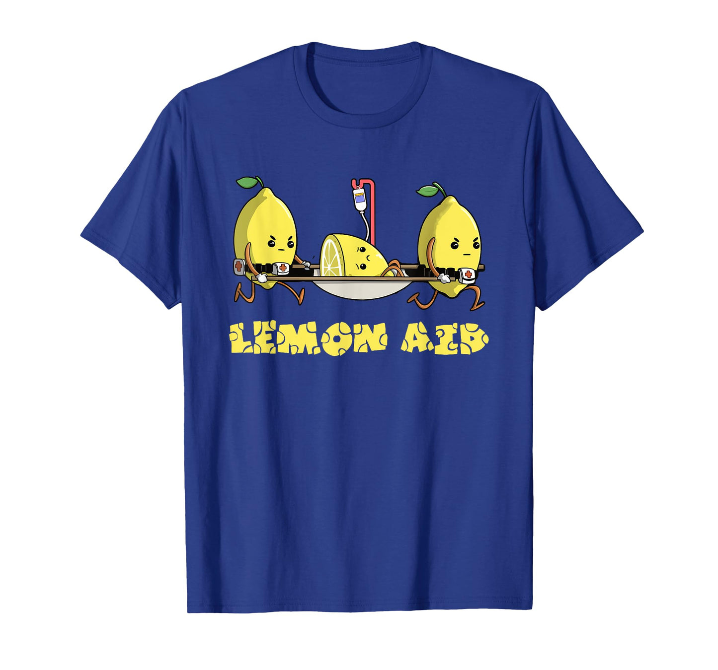 Lemon Aid Funny Lemonade Funny Lemons Meme Graphic Humorous T-Shirt