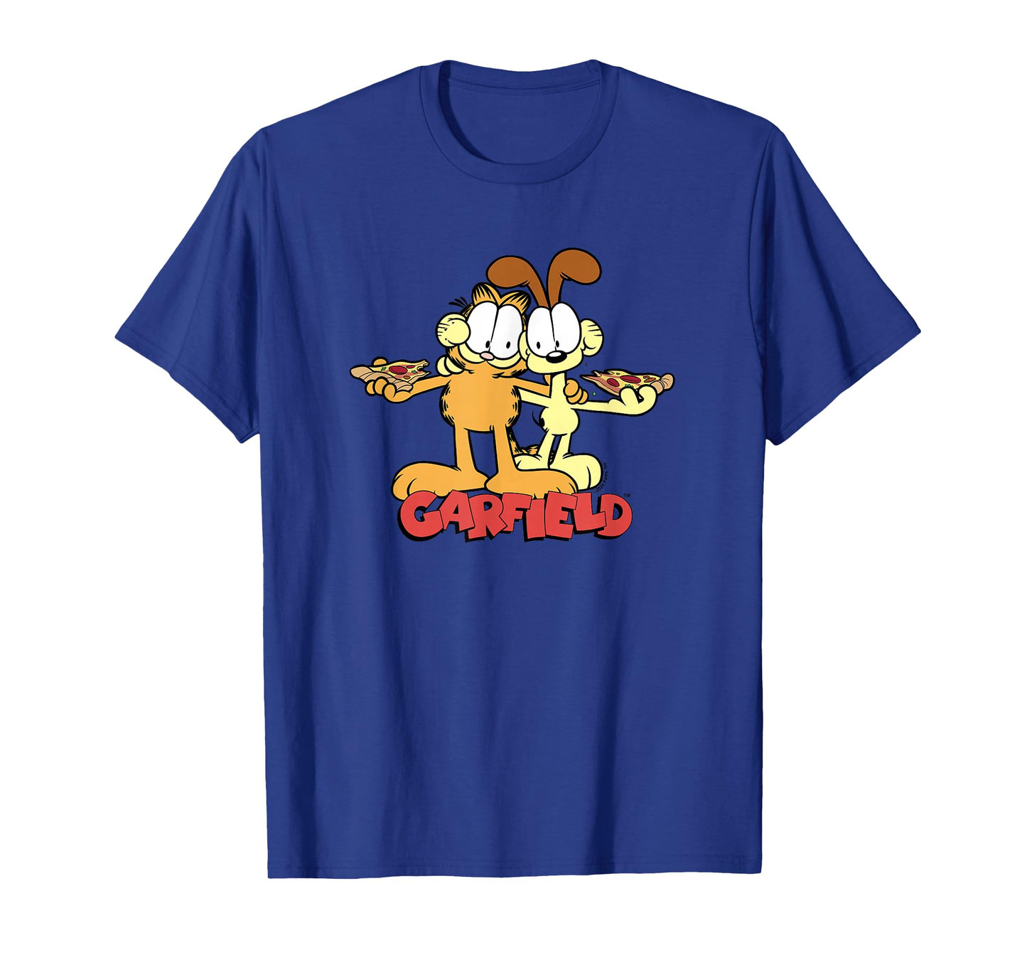 Garfield and Odie Pizza T-Shirt