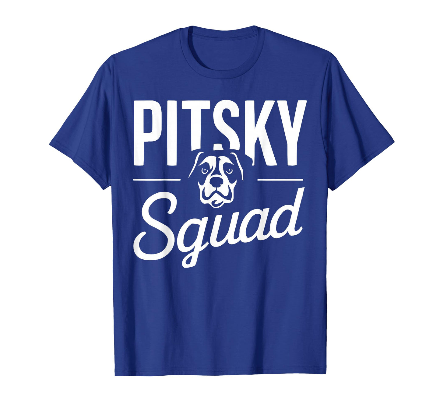 Pitsky Owner Dog Lover Puppy Pit Bull Siberian Husky T-Shirt