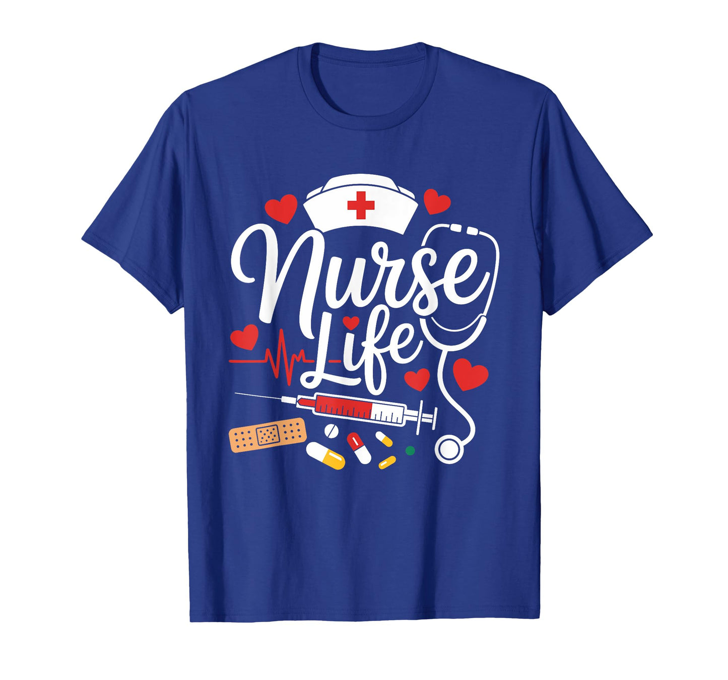 Women Nurse Life RN LPN CNA Nurse Week Healthcare T-Shirt