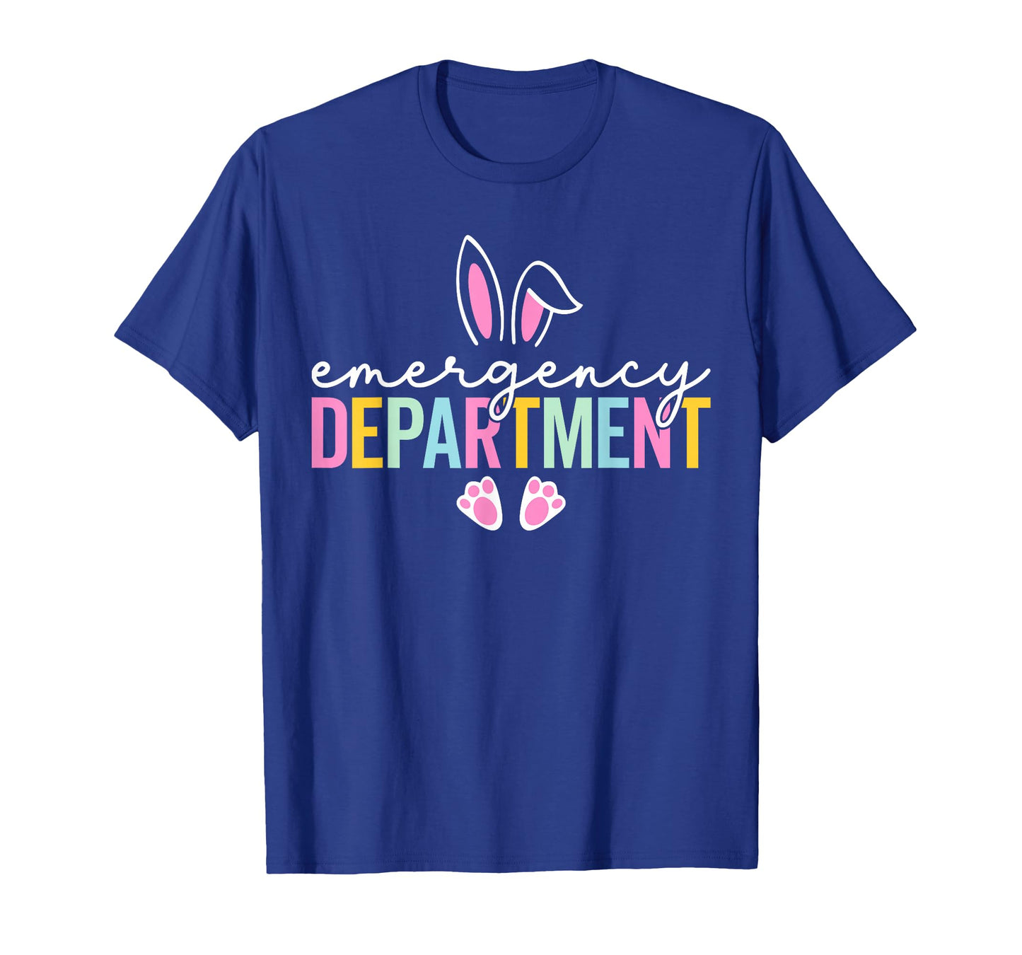 Emergency Department Bunny Emergency Room ER Nurse Easter T-Shirt
