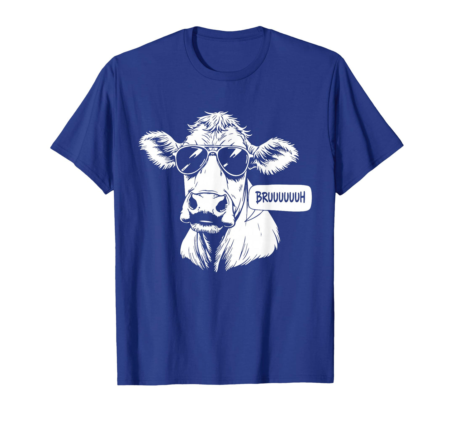 BRUH cow Funny cow Lover BRUUUH Meme Saying Slang T-Shirt