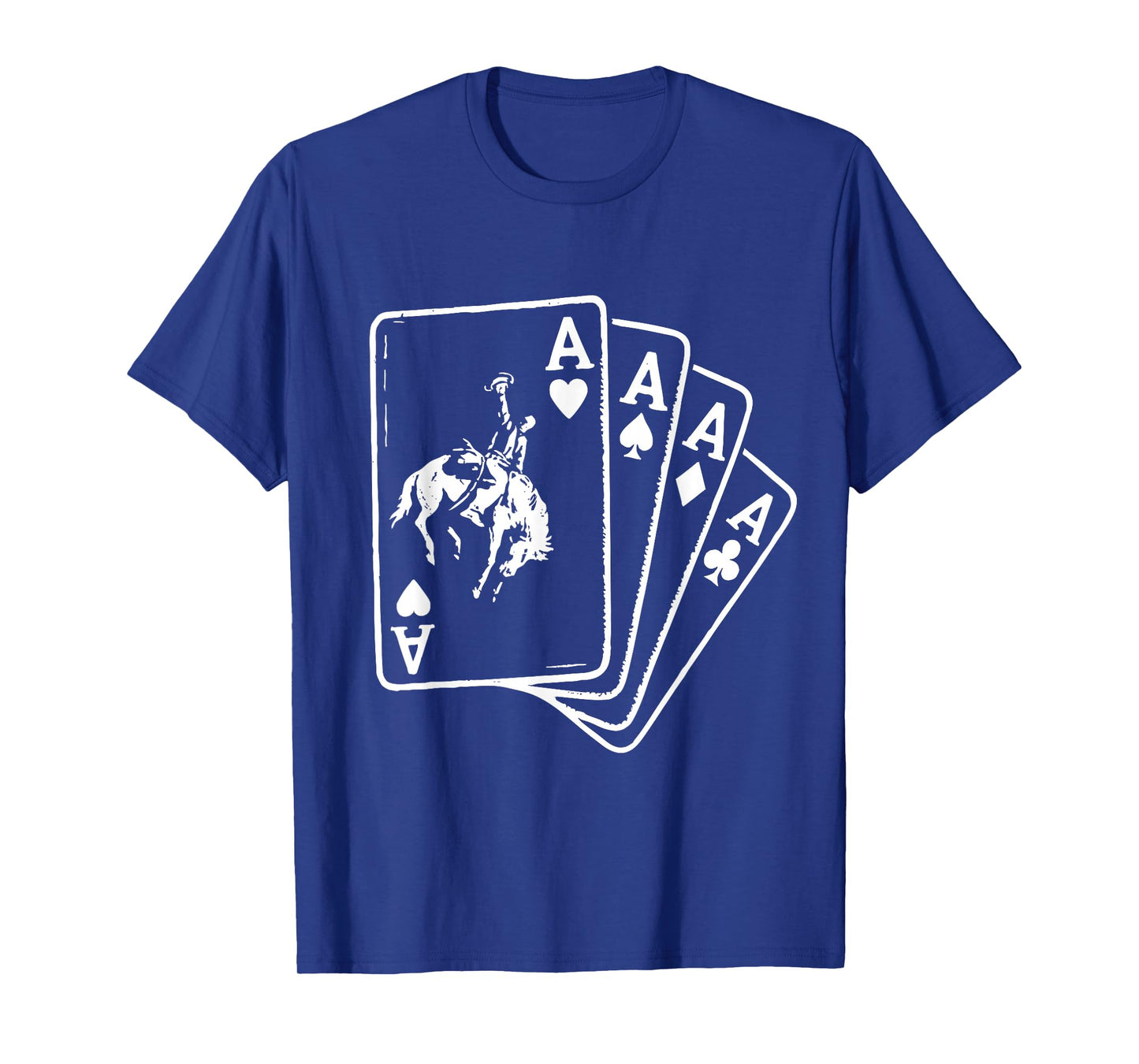 Cowboy Ace Card Western Rodeo Poker T-Shirt