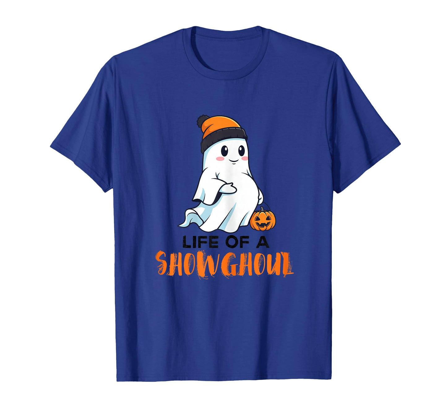 Fan Pregnant-Ghost Halloween-Pregnancy Showghoul Cute Life T-Shirt
