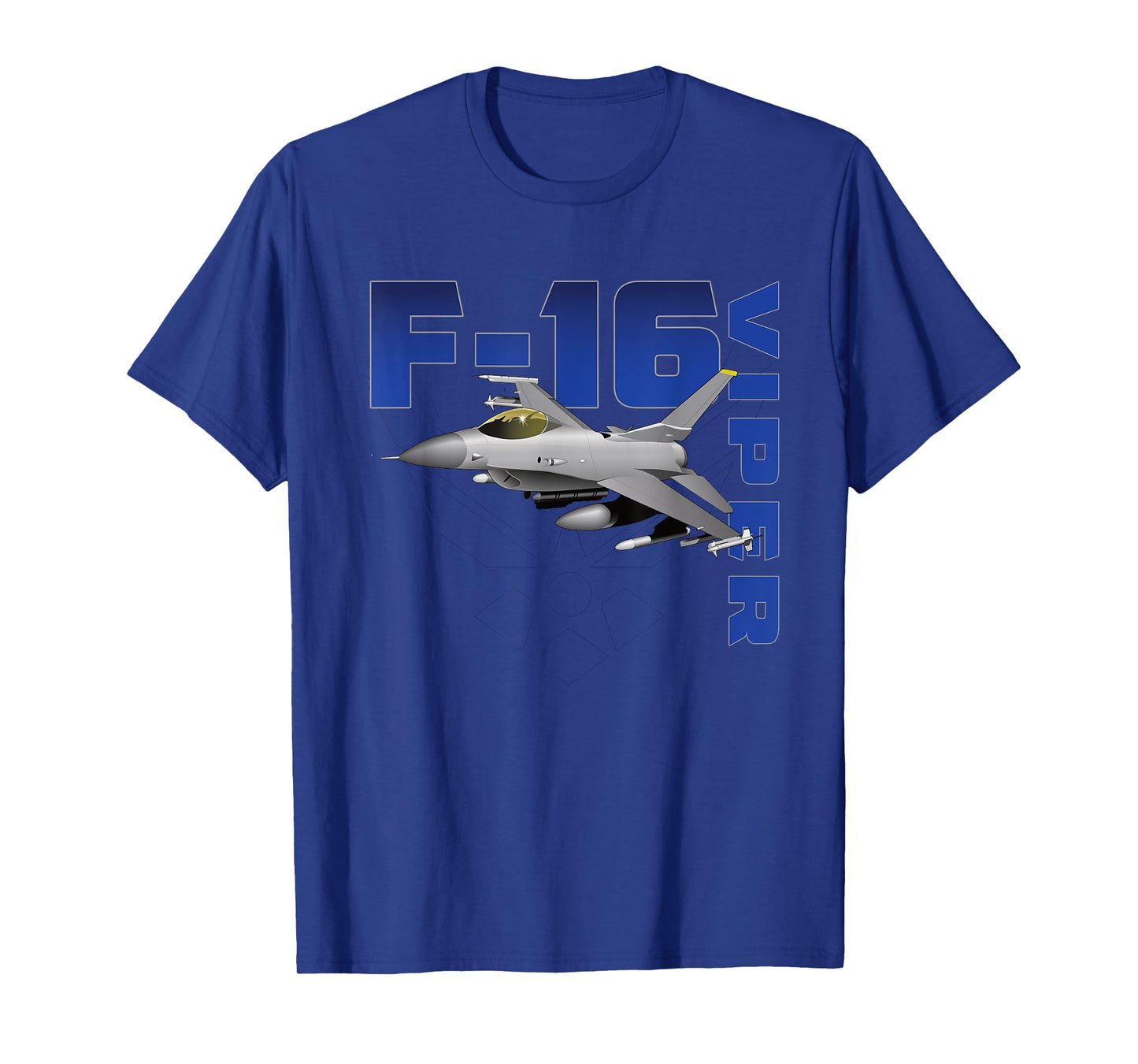 F-16 Viper Historic US Military Aircraft T-Shirt