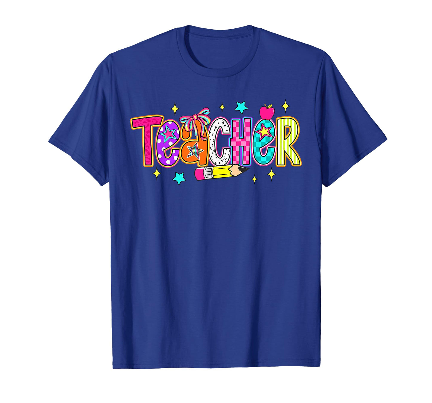 Teach Love Inspire Back To School Teacher Kids Boys Girls T-Shirt