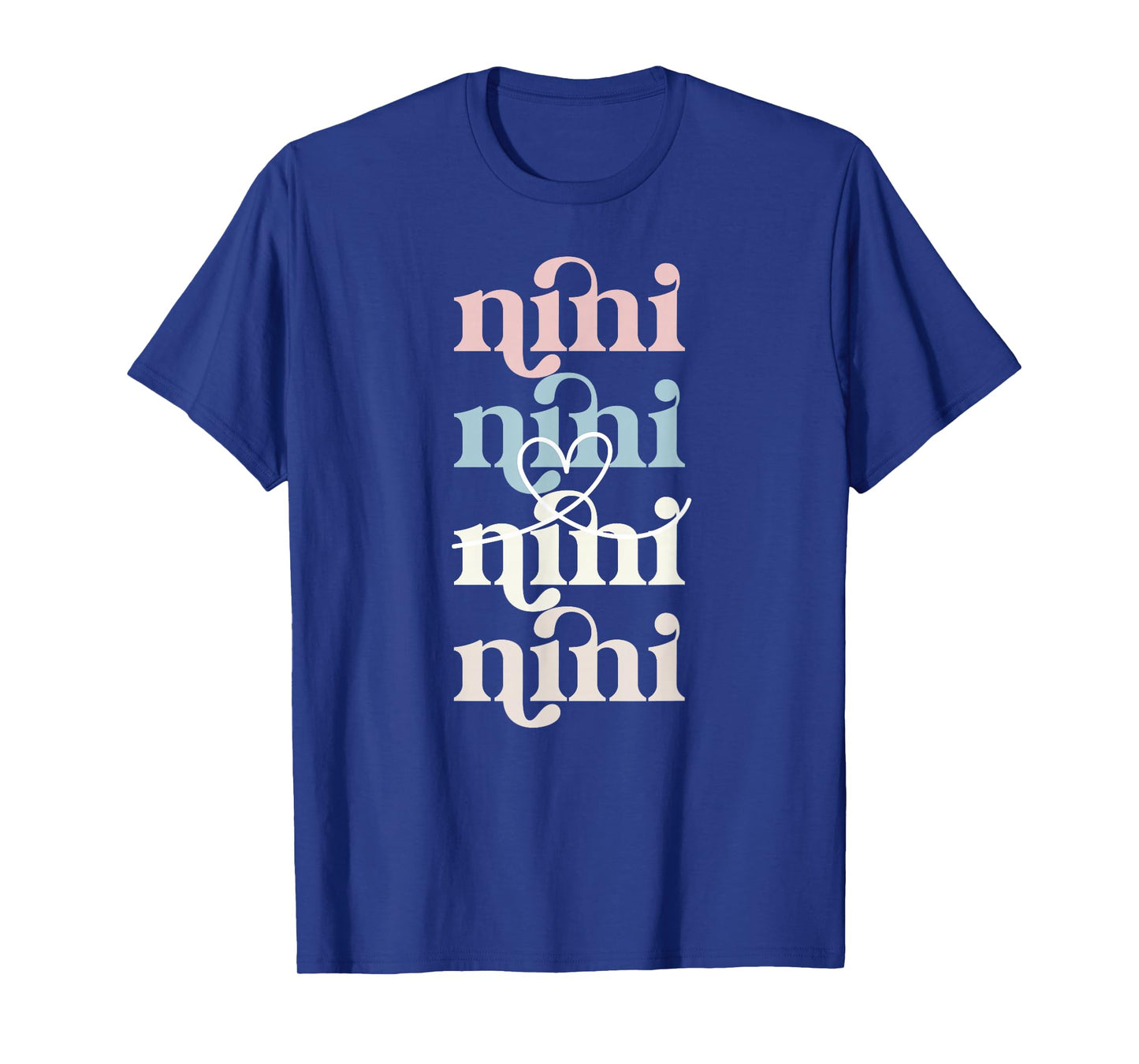 Nini Grandma Proud Nini Grandmother T-Shirt
