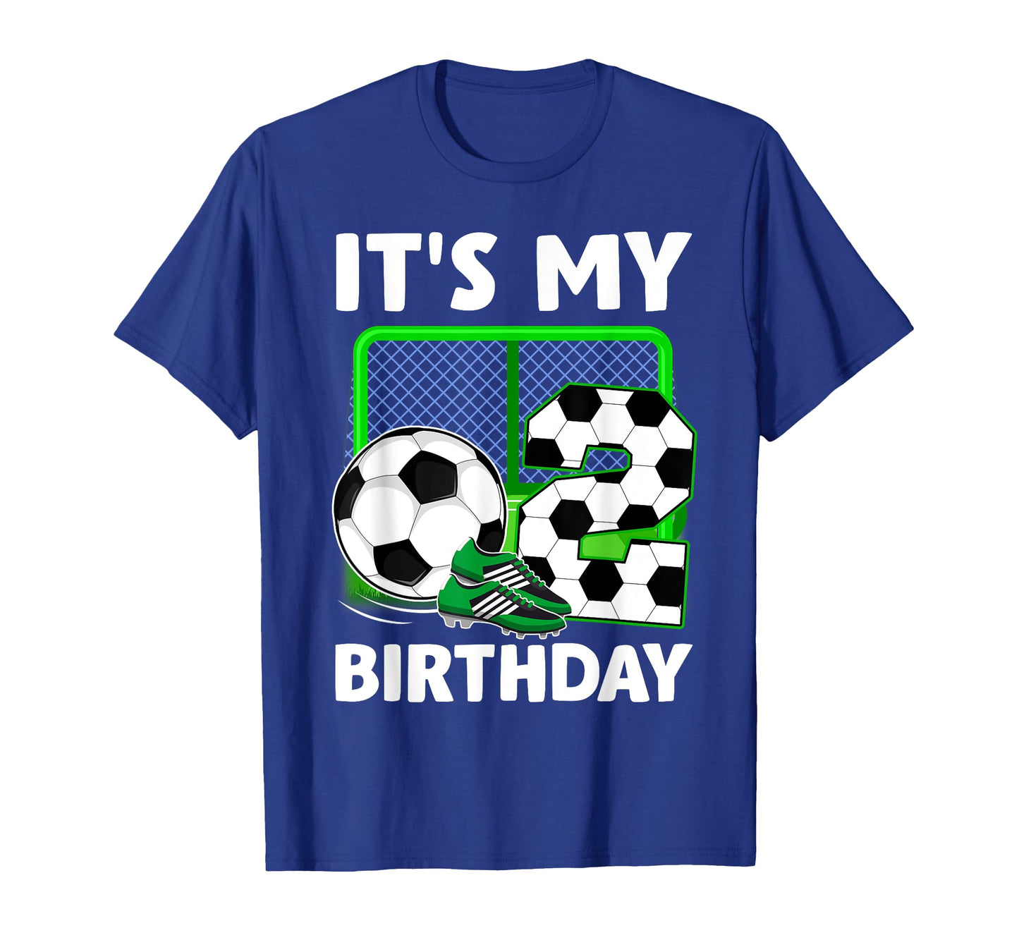 It's My 2nd Soccer Party 2 Year Old Birthday Soccer Boy T-Shirt