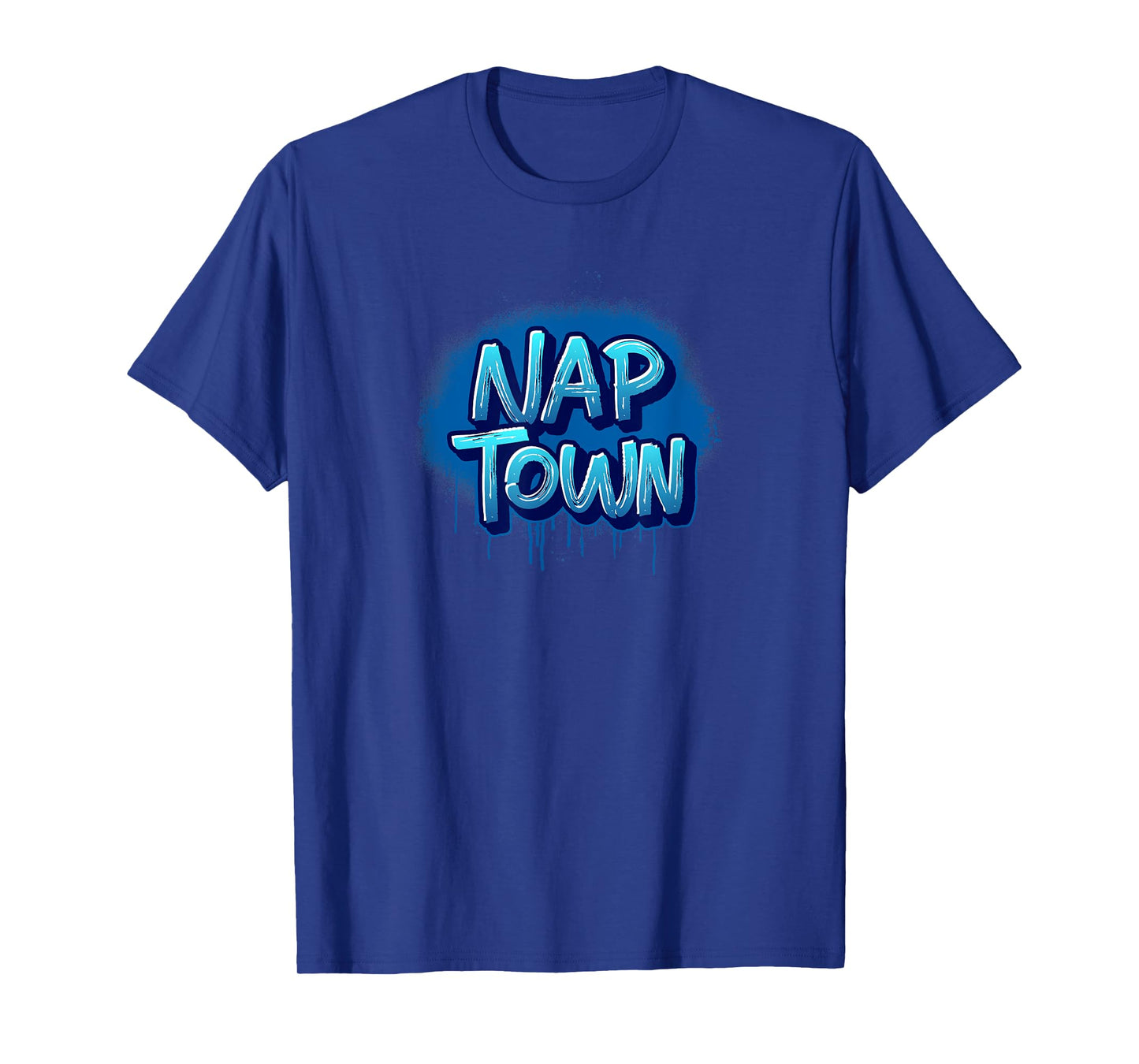 Nap town - Naptown Dripping Paint Graffiti style T-Shirt