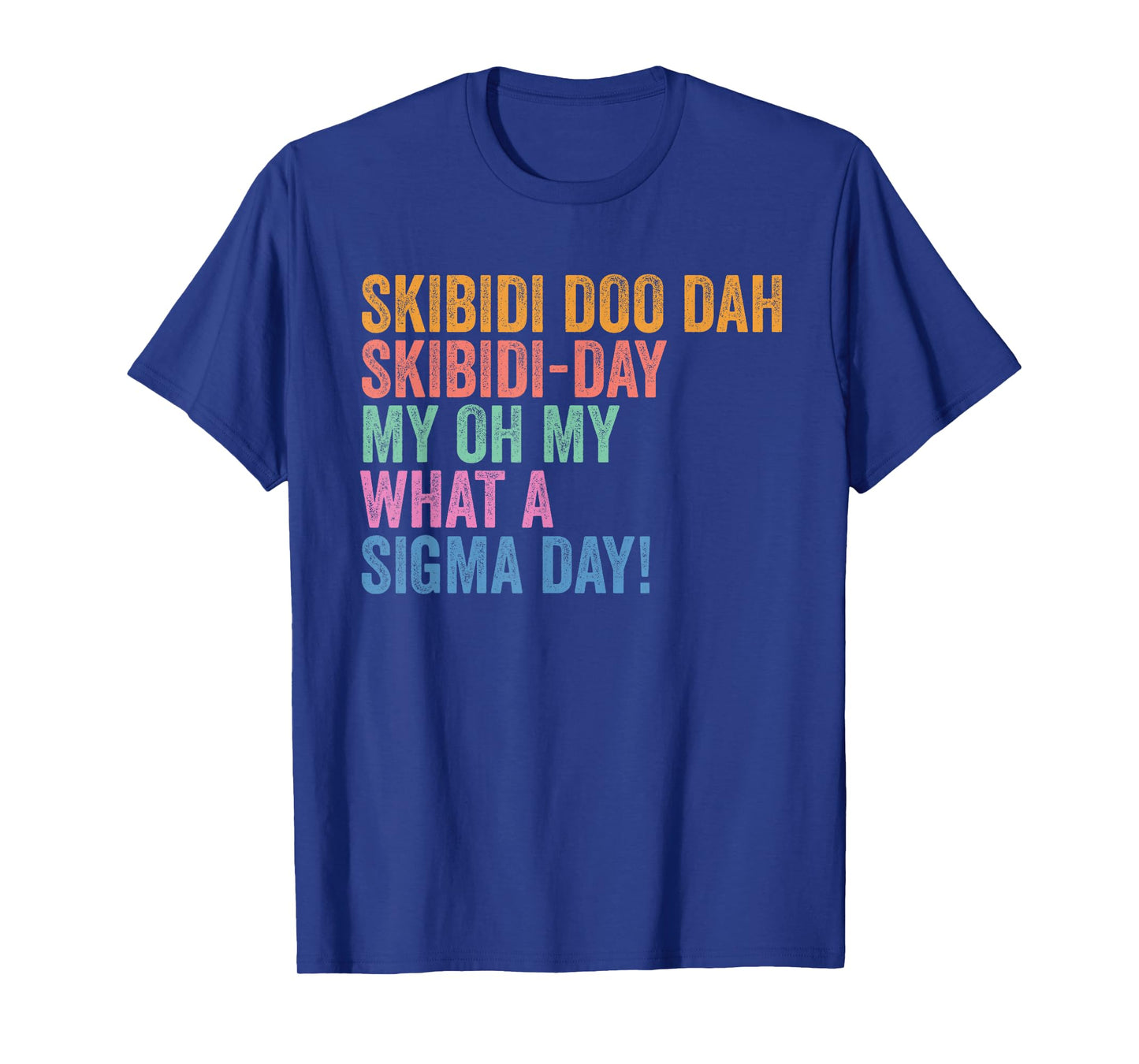 Skibidi Sigma Day Funny Gen Z Back To School T-Shirt