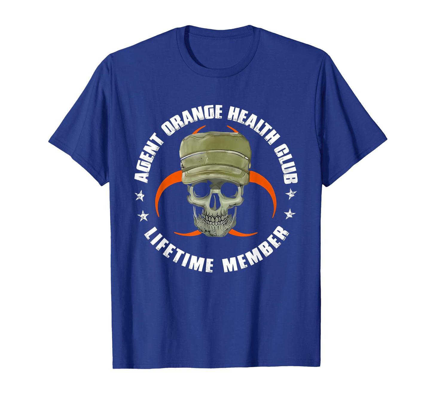 Orange Agent Health Club Lifetime Member Vietnam Veterans T-Shirt