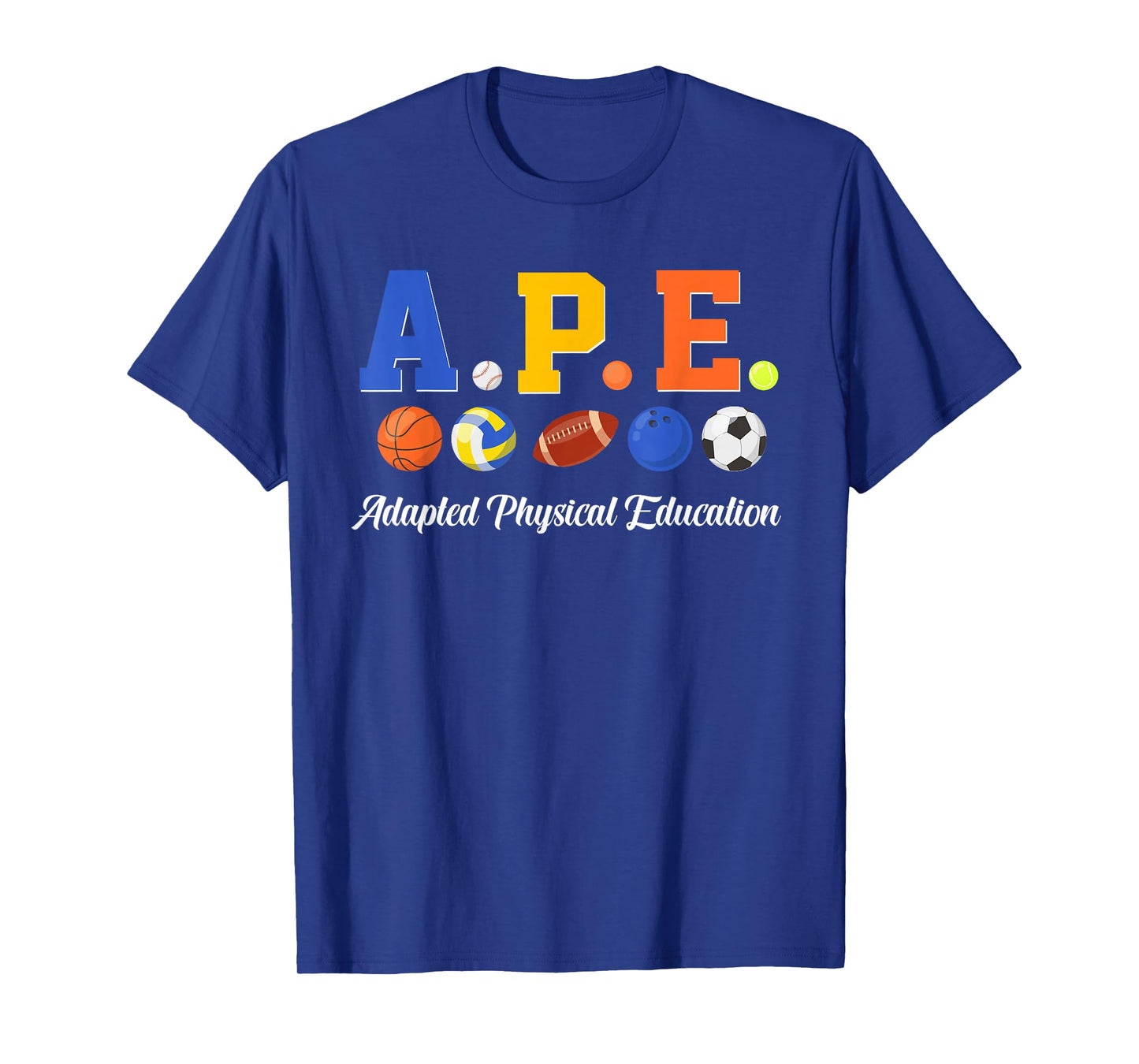 APE Teacher Adapted PE Teacher Physical Education T-Shirt