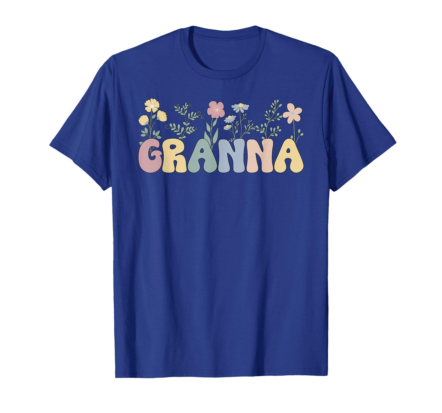 Granna Flowers Granna Grandmother Granna Grandma T-Shirt