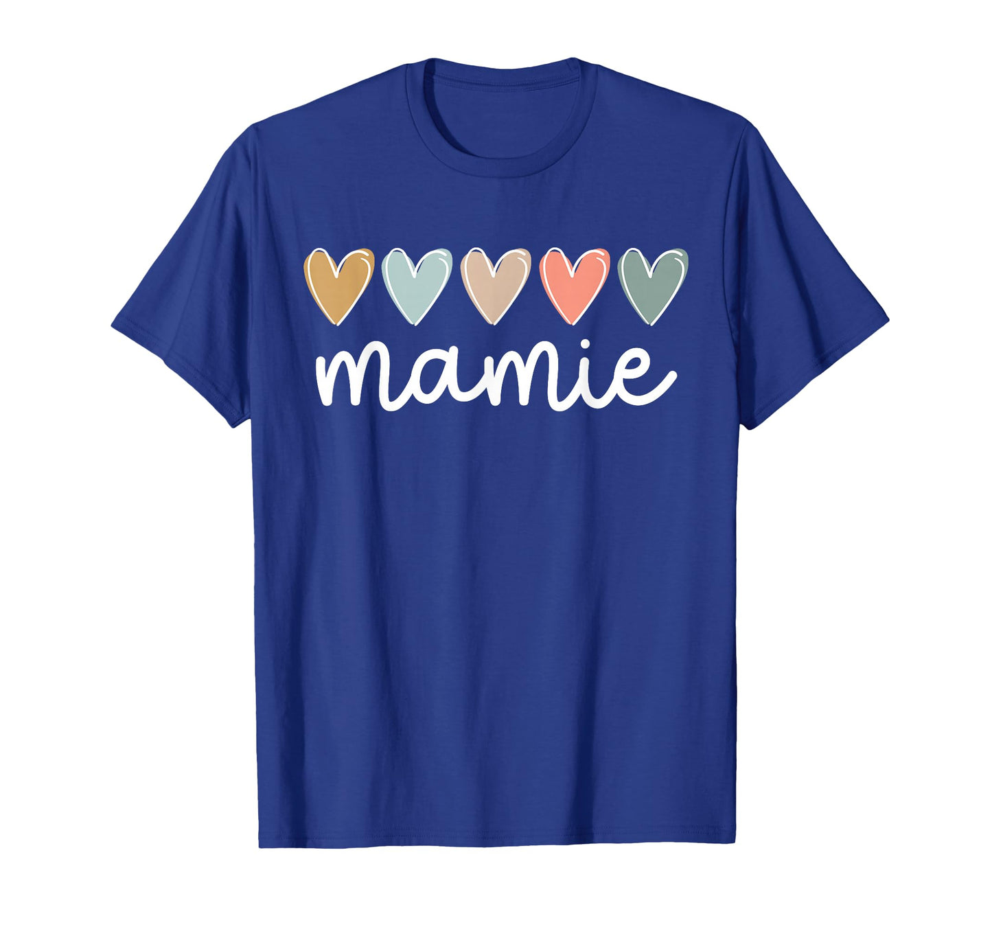 Mamie Hearts Mamie Grandma Mamie Grandmother T-Shirt