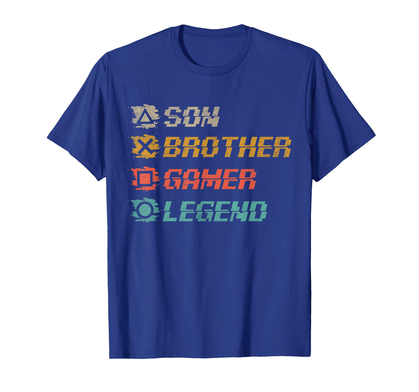 Funny Gamer Vintage Video Games For Boys Brother Son T-Shirt