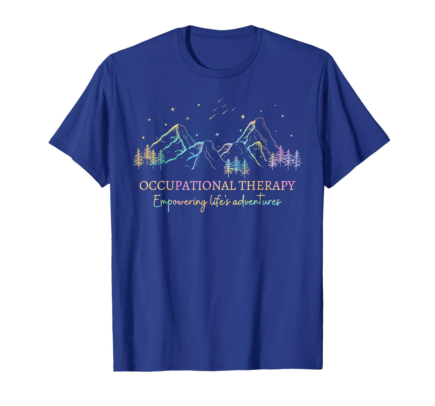 Tie Dye Occupational Therapy Empowering Life's Adventures OT T-Shirt