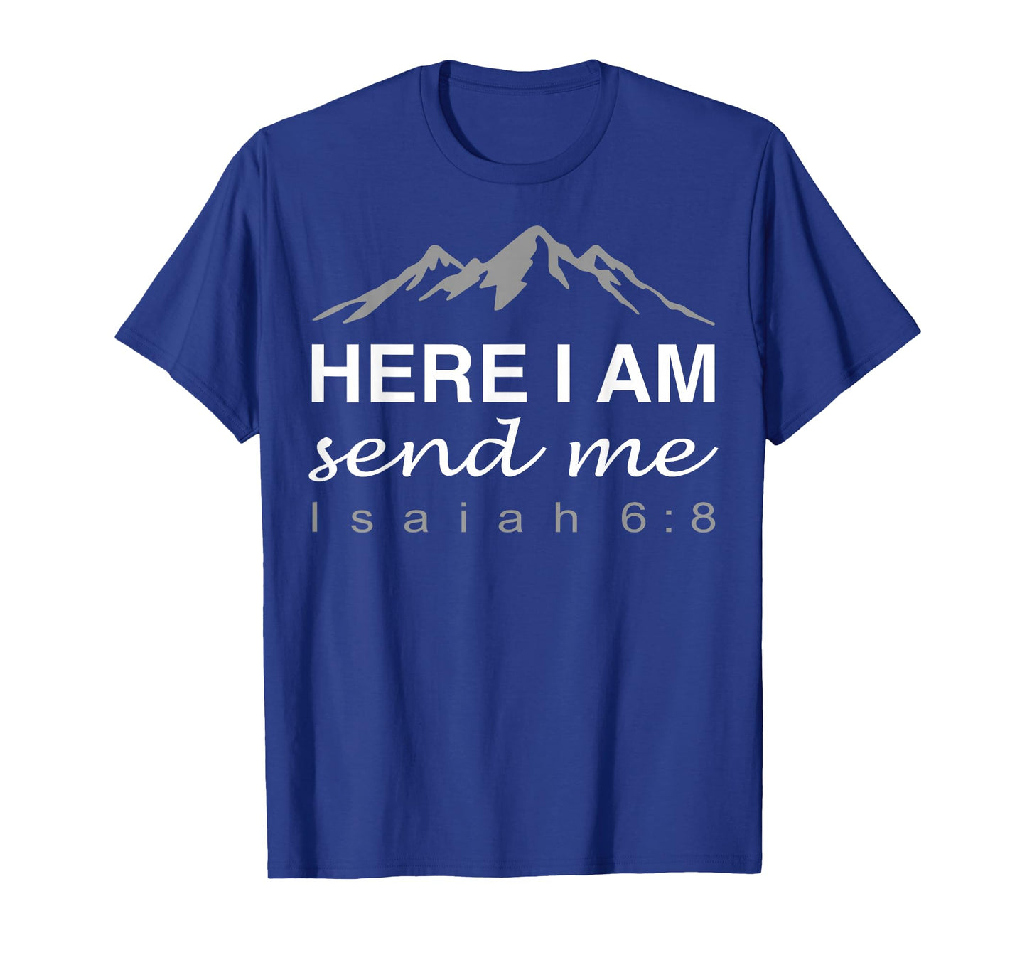 Hineni Here I Am Send Me Christians Hebrew Words T-Shirt