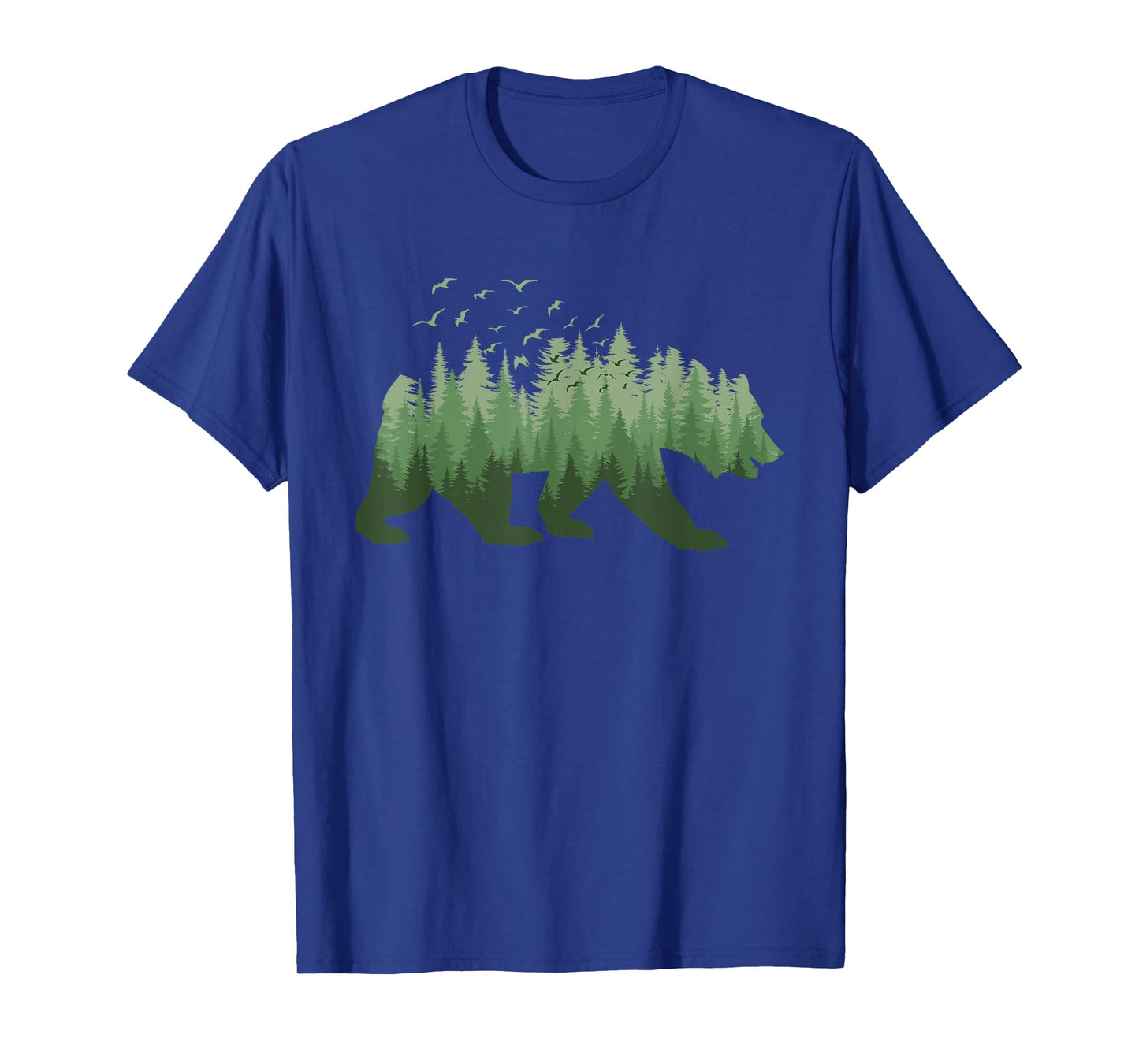 Nature Forest Wildlife Trees Wild Animal Bear T-Shirt