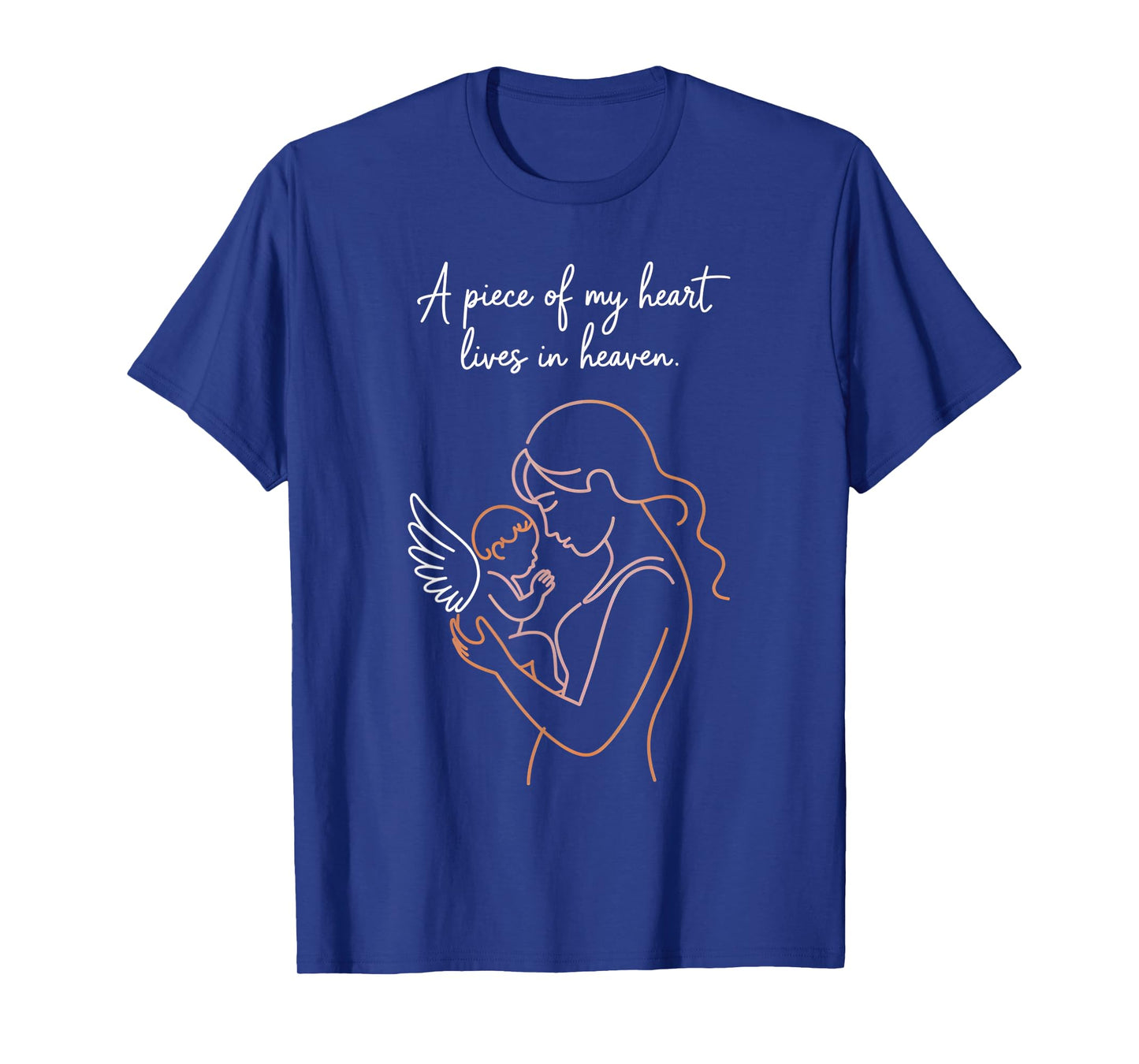 Mom of an Angel Mothers Day Heaven Baby Infant Loss Memory T-Shirt