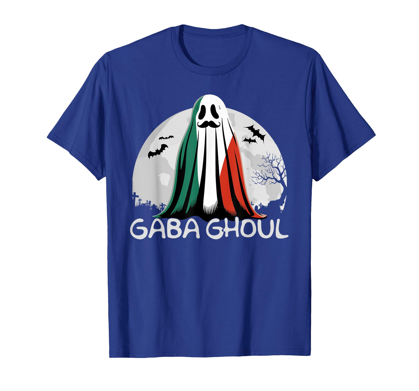 Halloween Graveyard Gaba Ghoul Ghost Funny Italian Gabaghool T-Shirt