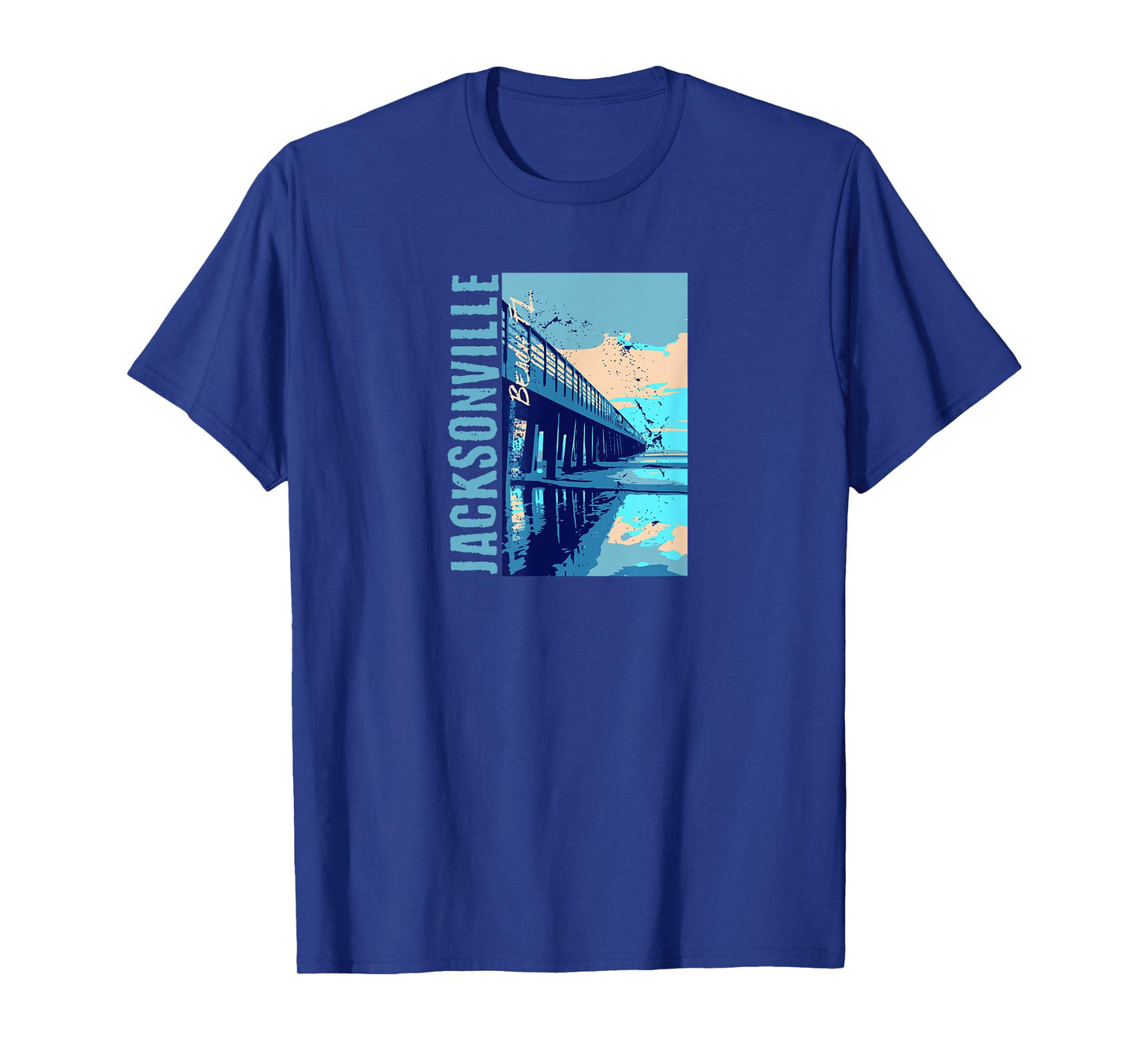 Jacksonville Beach Jax Souvenirs Florida Men Women Kids T-Shirt