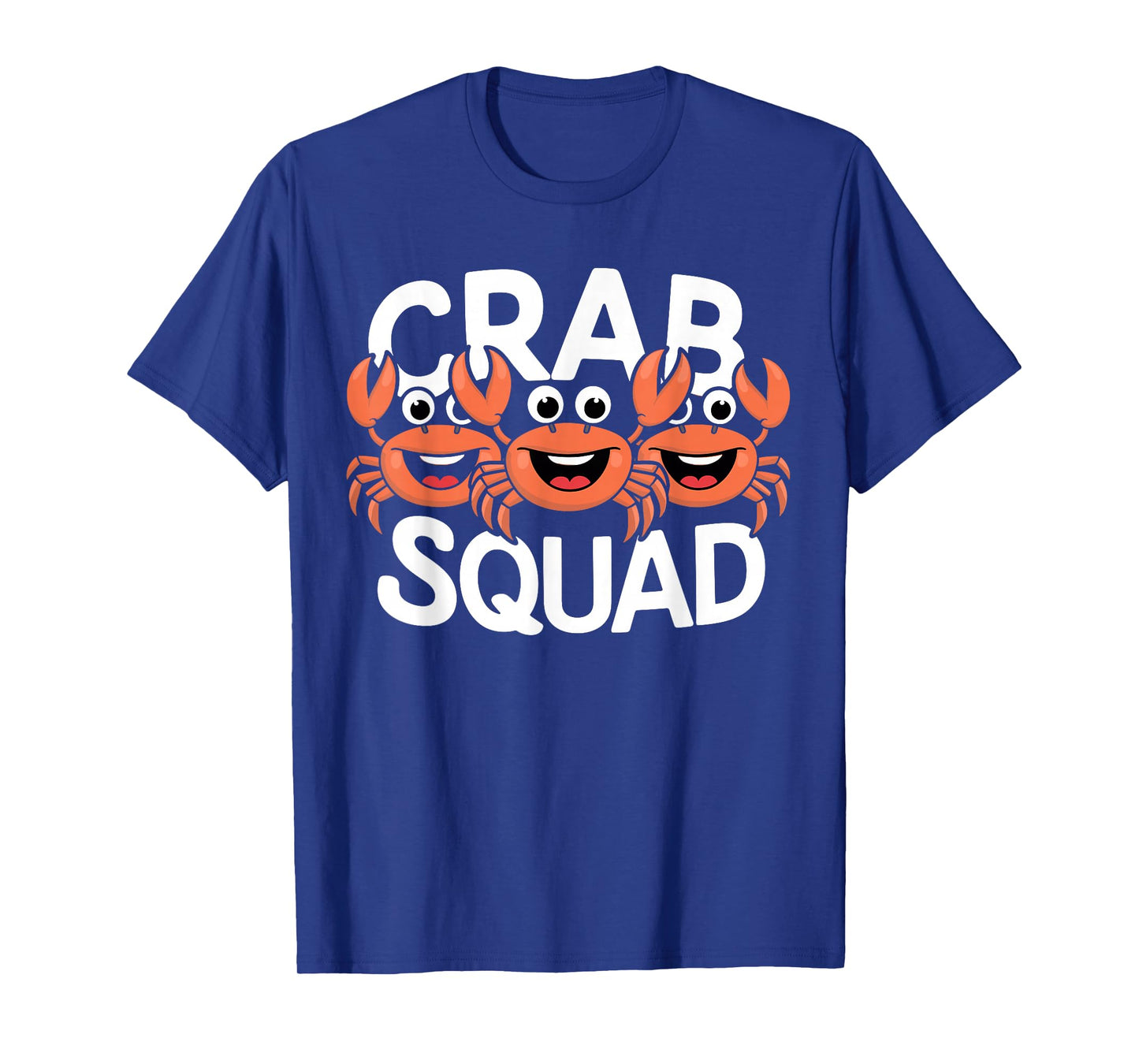 Crab Squad Ocean Beach Summer Party Sea Crustacean Seafood T-Shirt