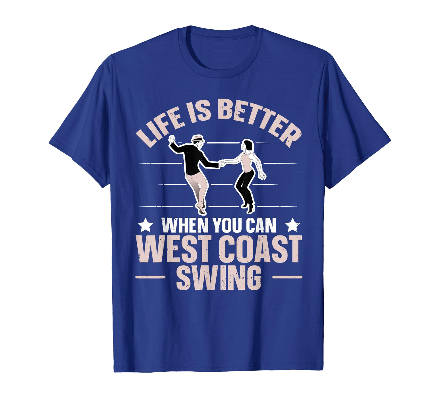 West Coast Swing Dance Design for a West Coast Swing Expert T-Shirt