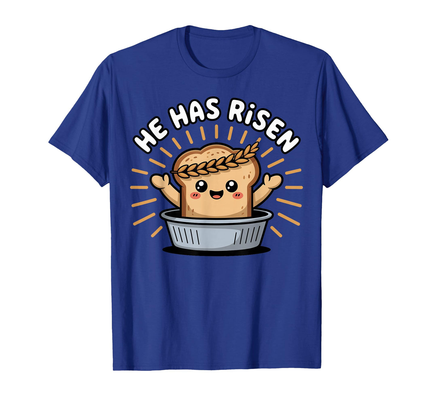 Funny Bakery Baking Jesus Christ Bread He Has Risen T-Shirt