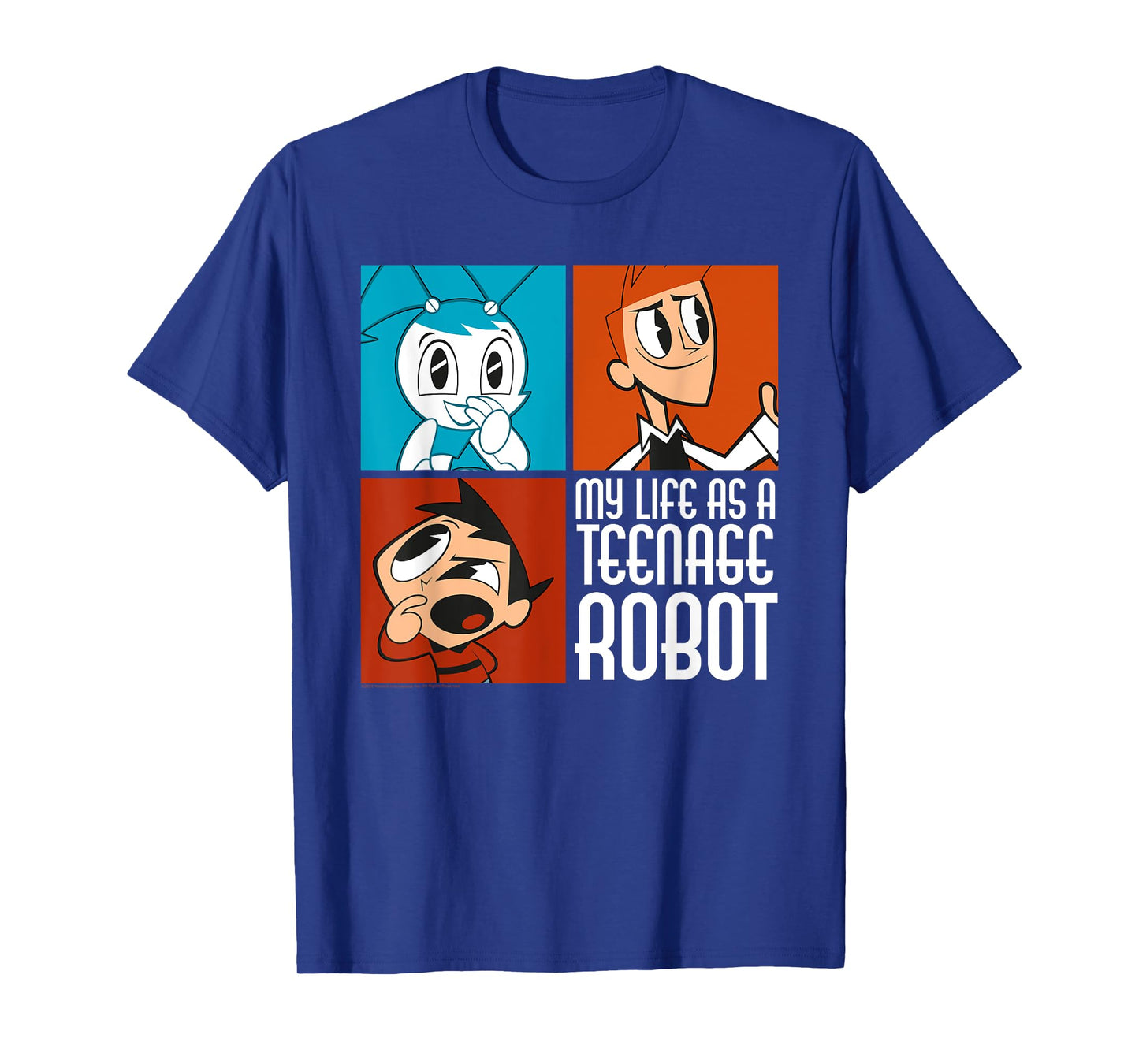 My Life as a Teenage Robot Pop Art Family Cartoon T-Shirt