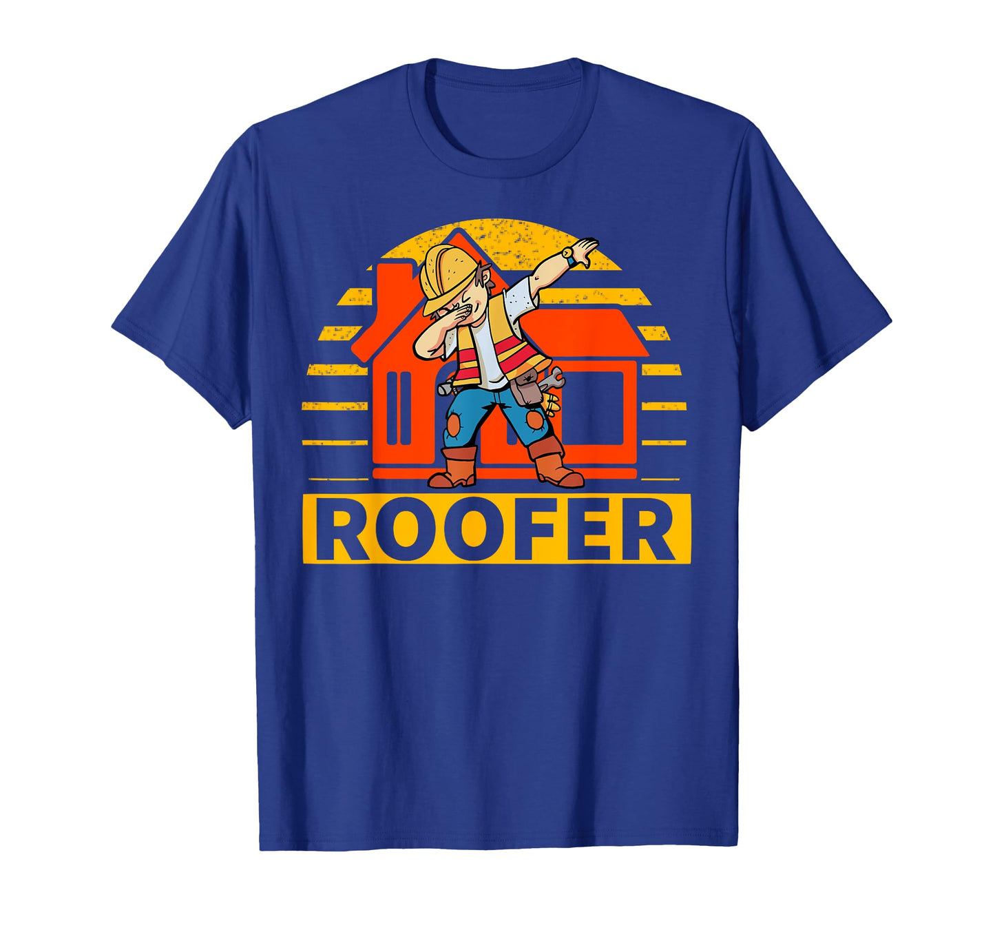 Roofer Roofing Repair Shingling Houses Fixing Roofs T-Shirt