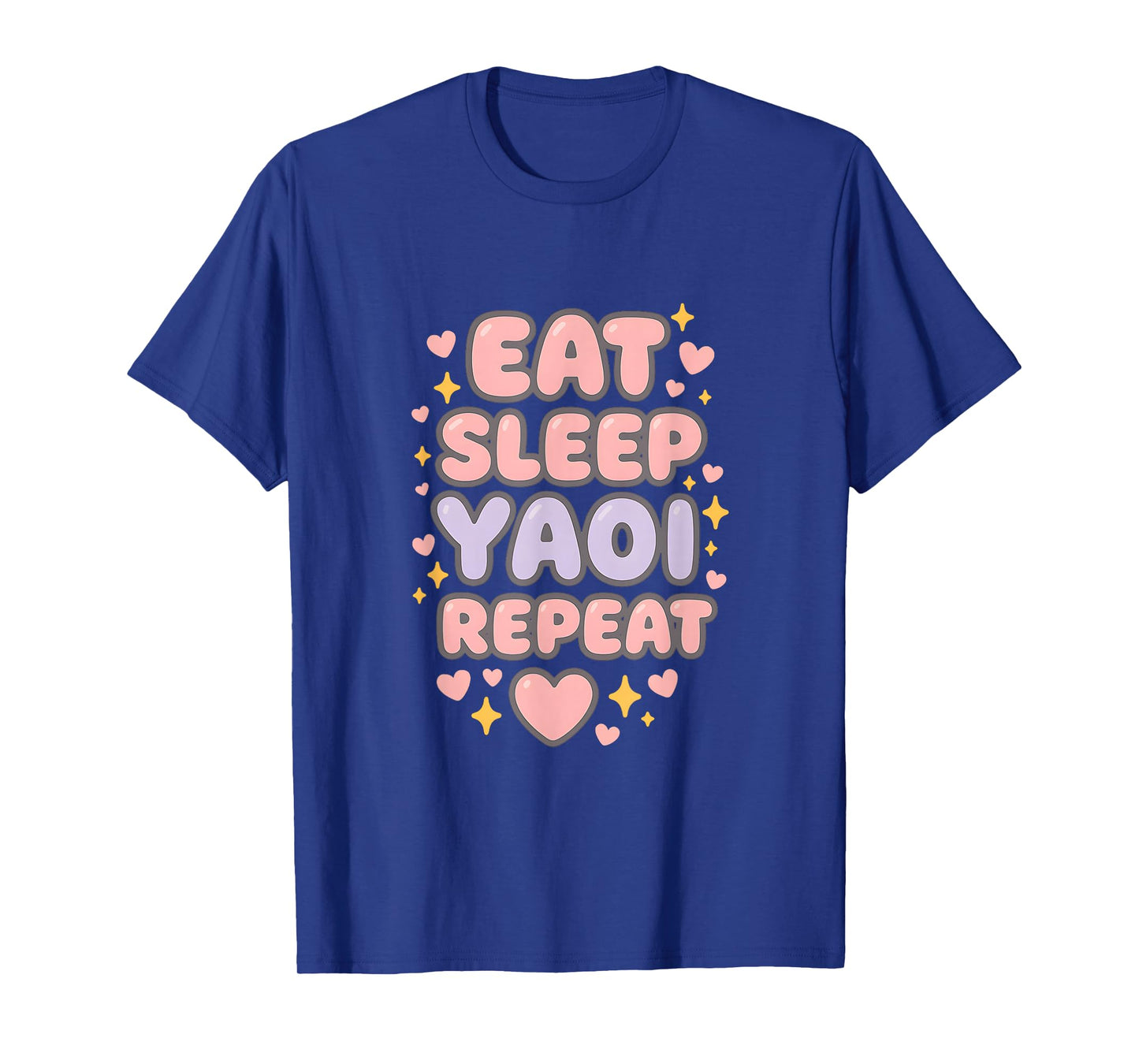 Eat Sleep Yuri Yaoi Repeat Boy's Love Manga T-Shirt