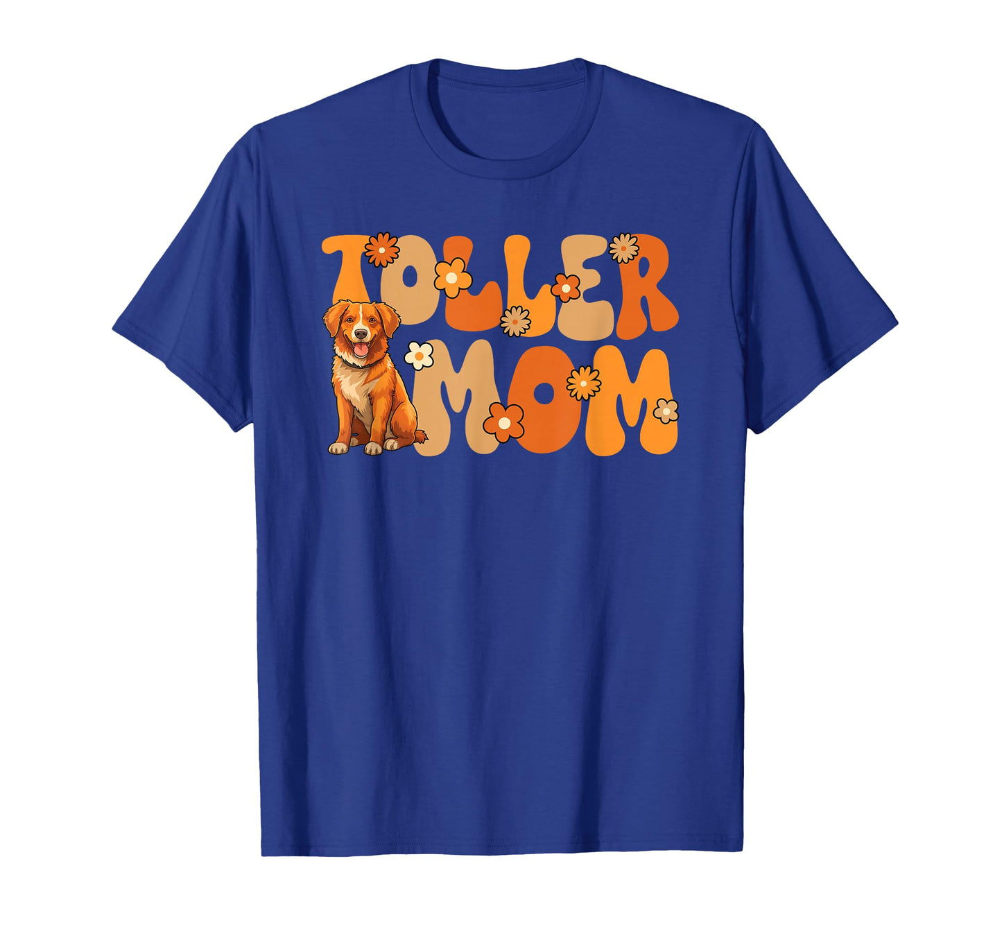 Nova Scotia Duck Tolling Retriever World's Best Toller Mom T-Shirt