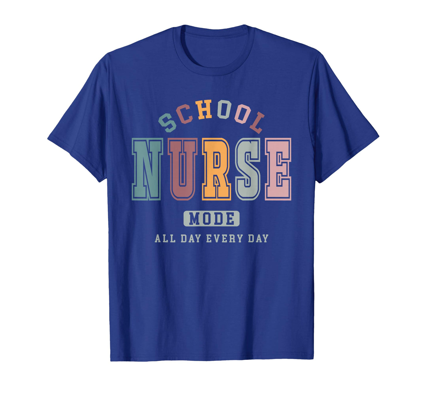 Vintage School Nurse Mode Nursing Life Appreciation Week T-Shirt