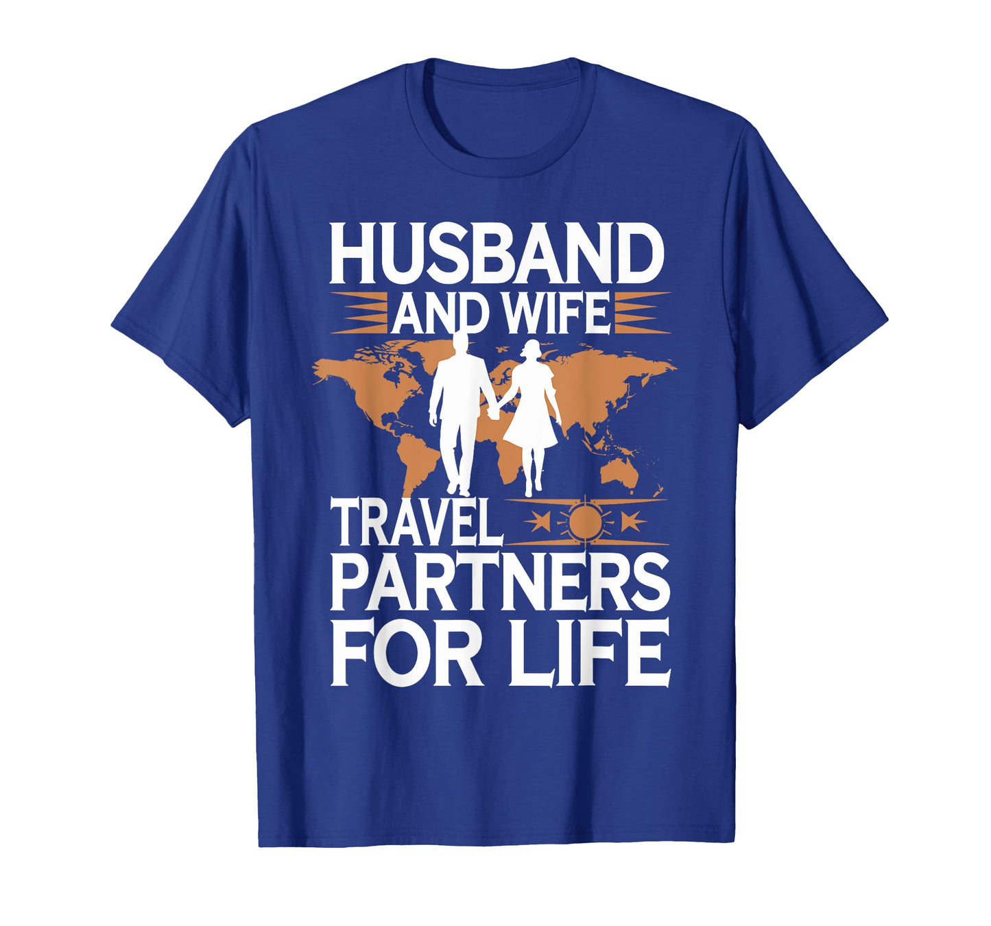 Husband And Wife Travel Partners For Life T-Shirt