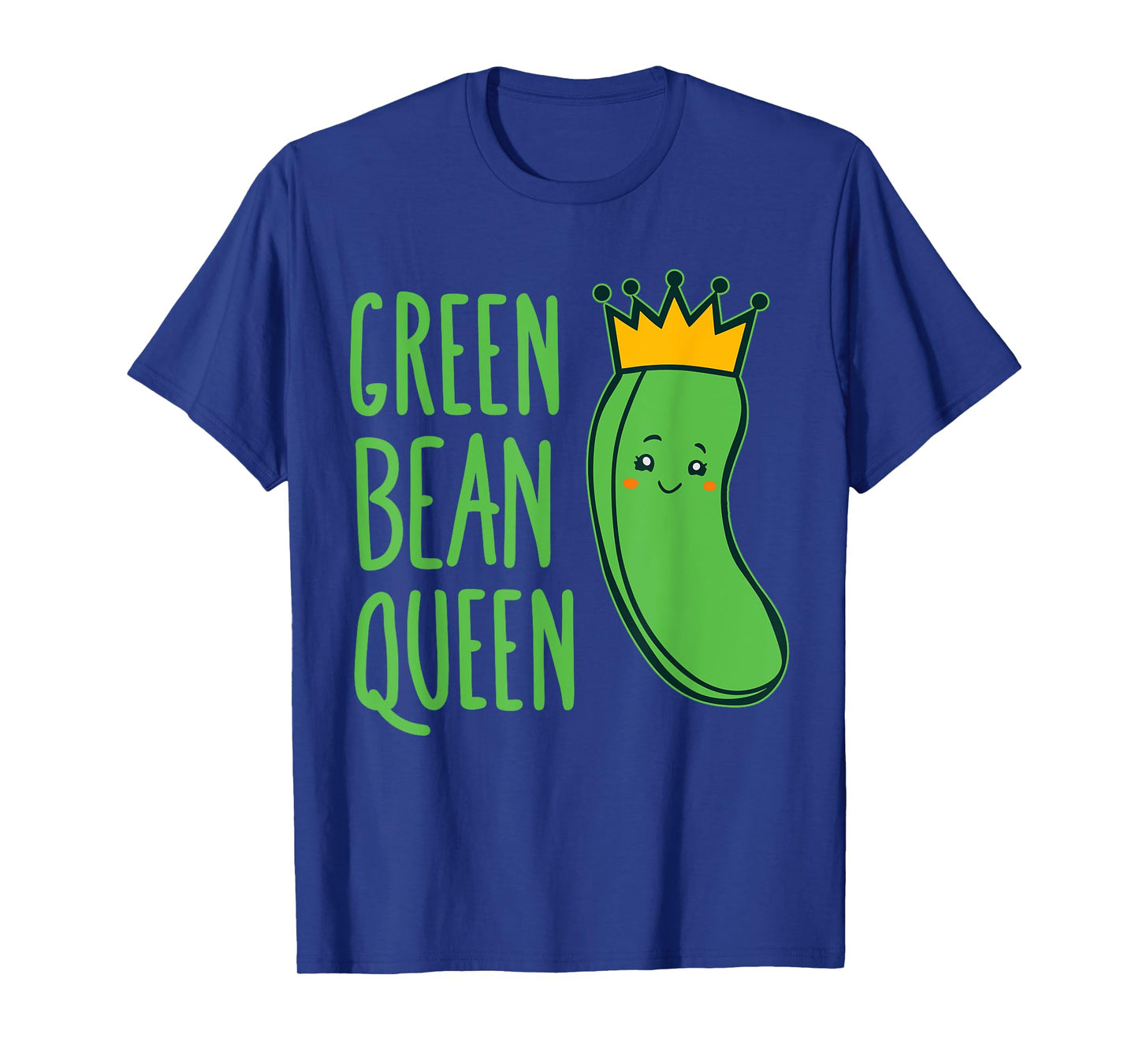 Green Bean Queen - Veggie Royalty costume for Vegans T-Shirt