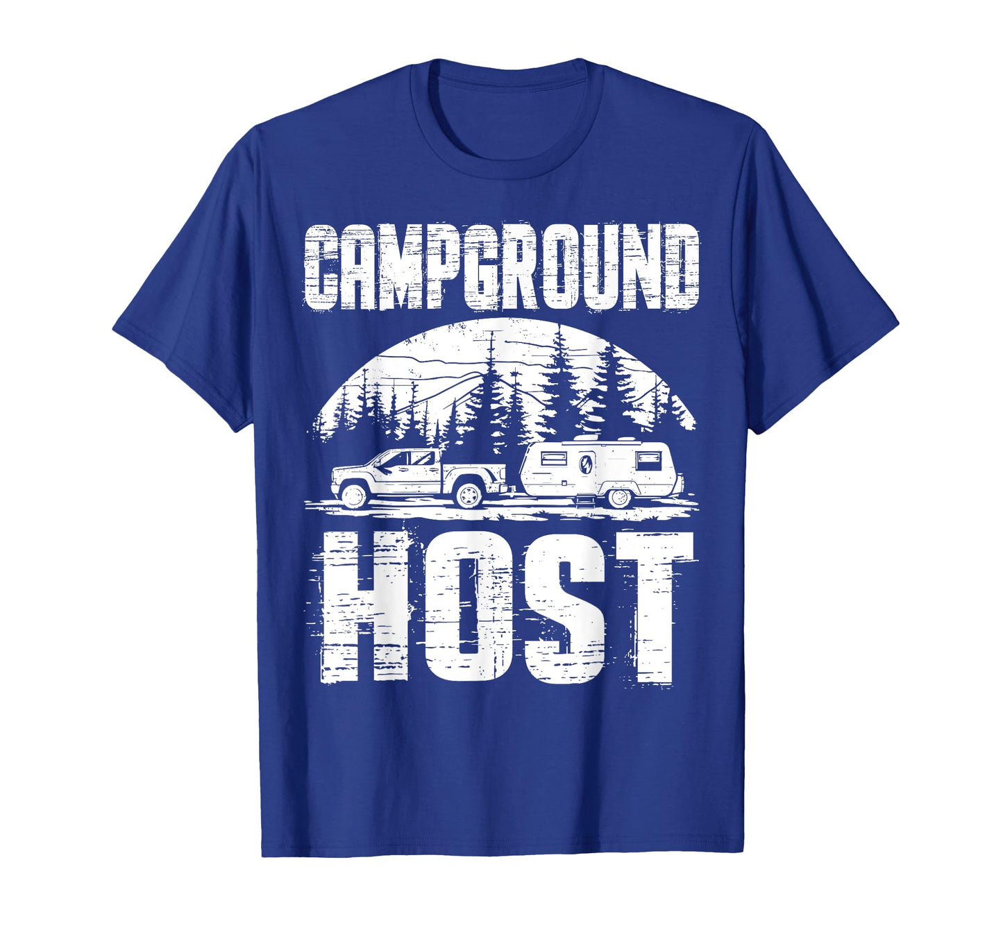 Campground Host Shirt Camp Host - Camping RV Vacation Gift T-Shirt