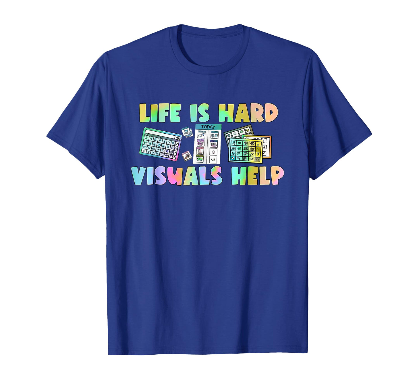 Life Is Hard Teacher Tie Dye T-Shirt