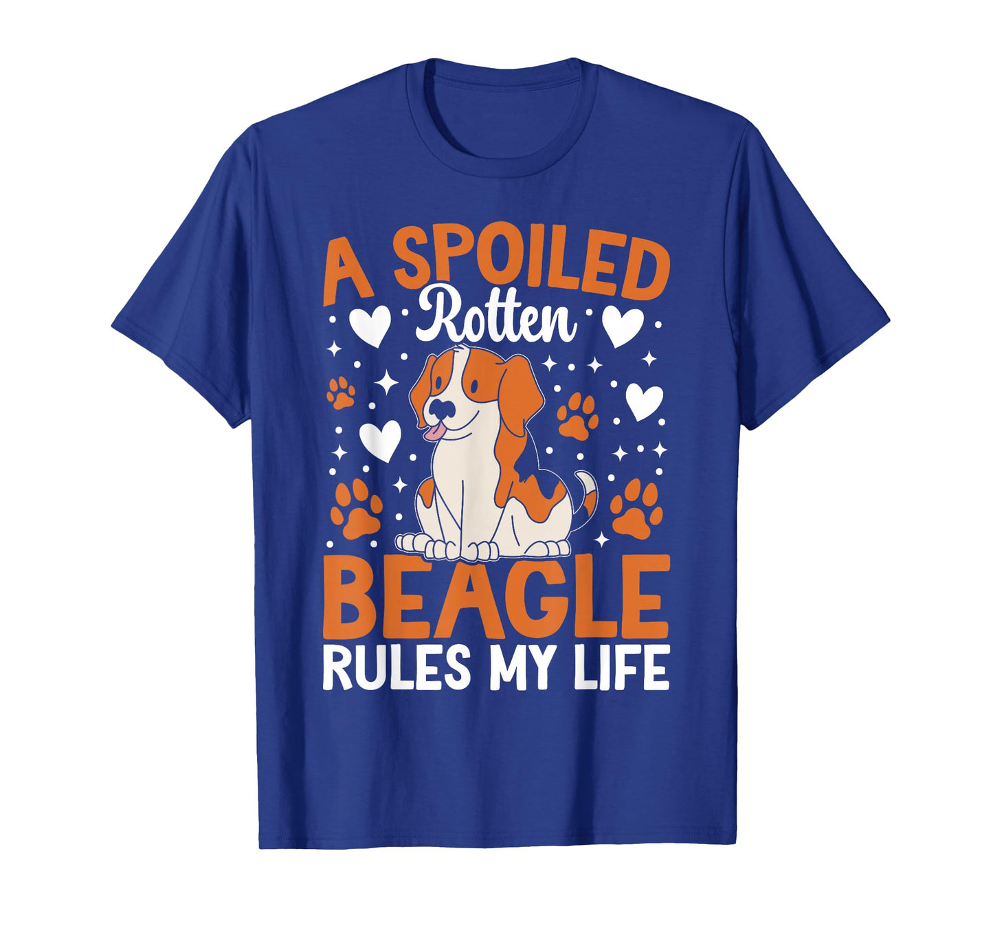 A Spoiled Rotten Beagle Rules My Life T-Shirt