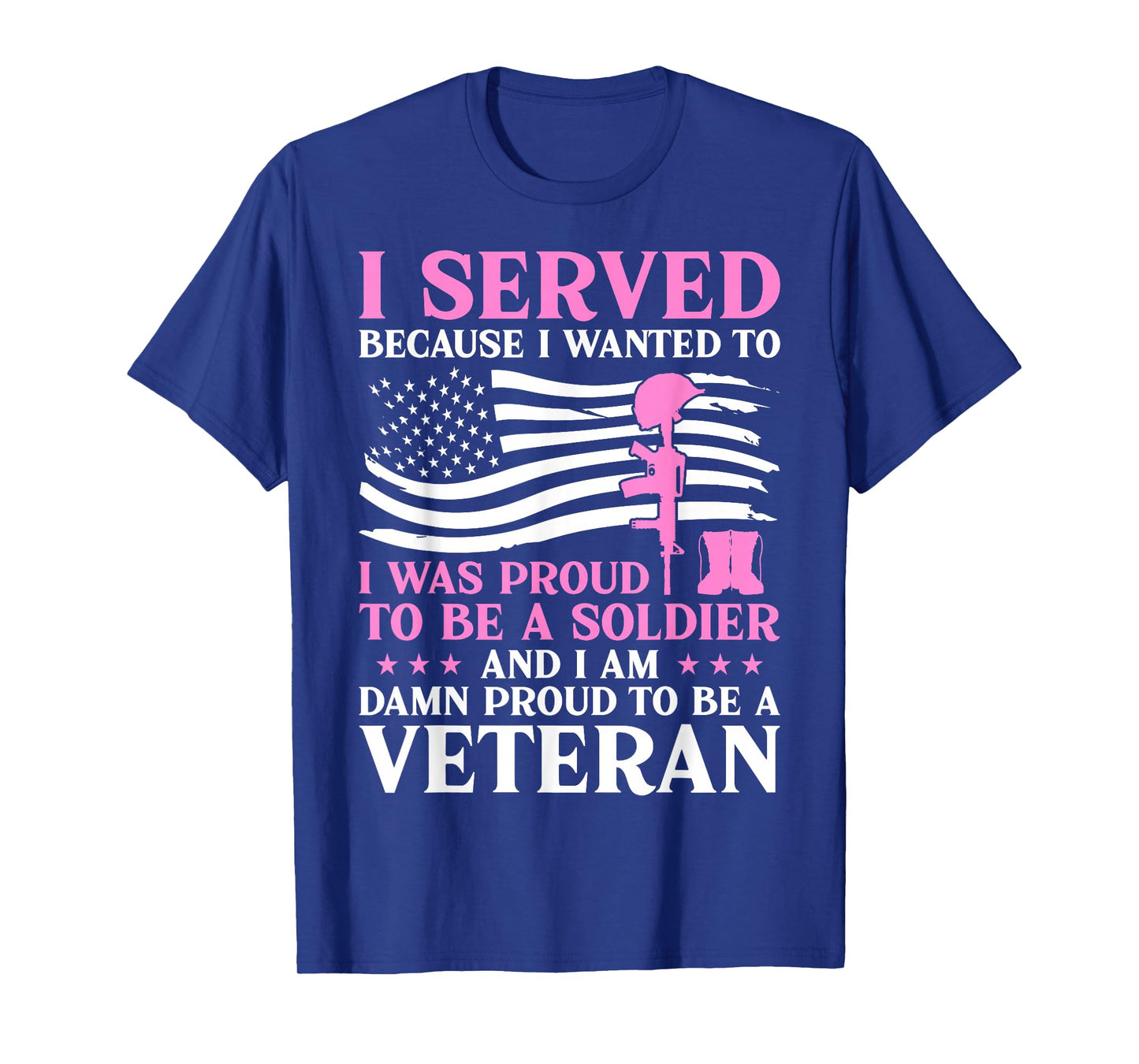 Female Veterans Damn Proud to Be a Veteran Mom Grandma T-Shirt