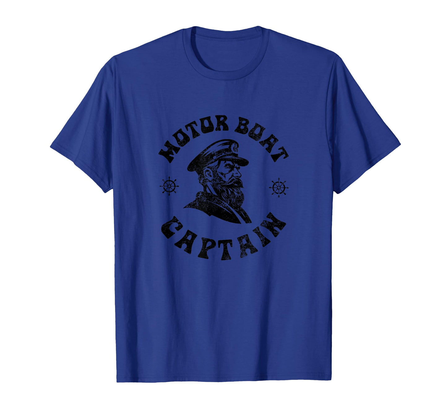 Funny Motor Boating Vintage Motor Boat Captain T-Shirt